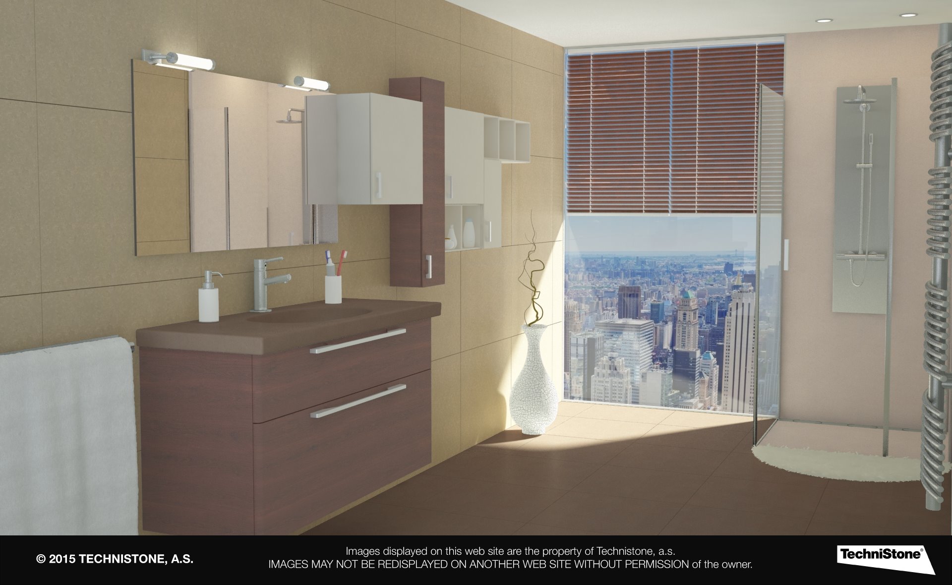Modern bathroom