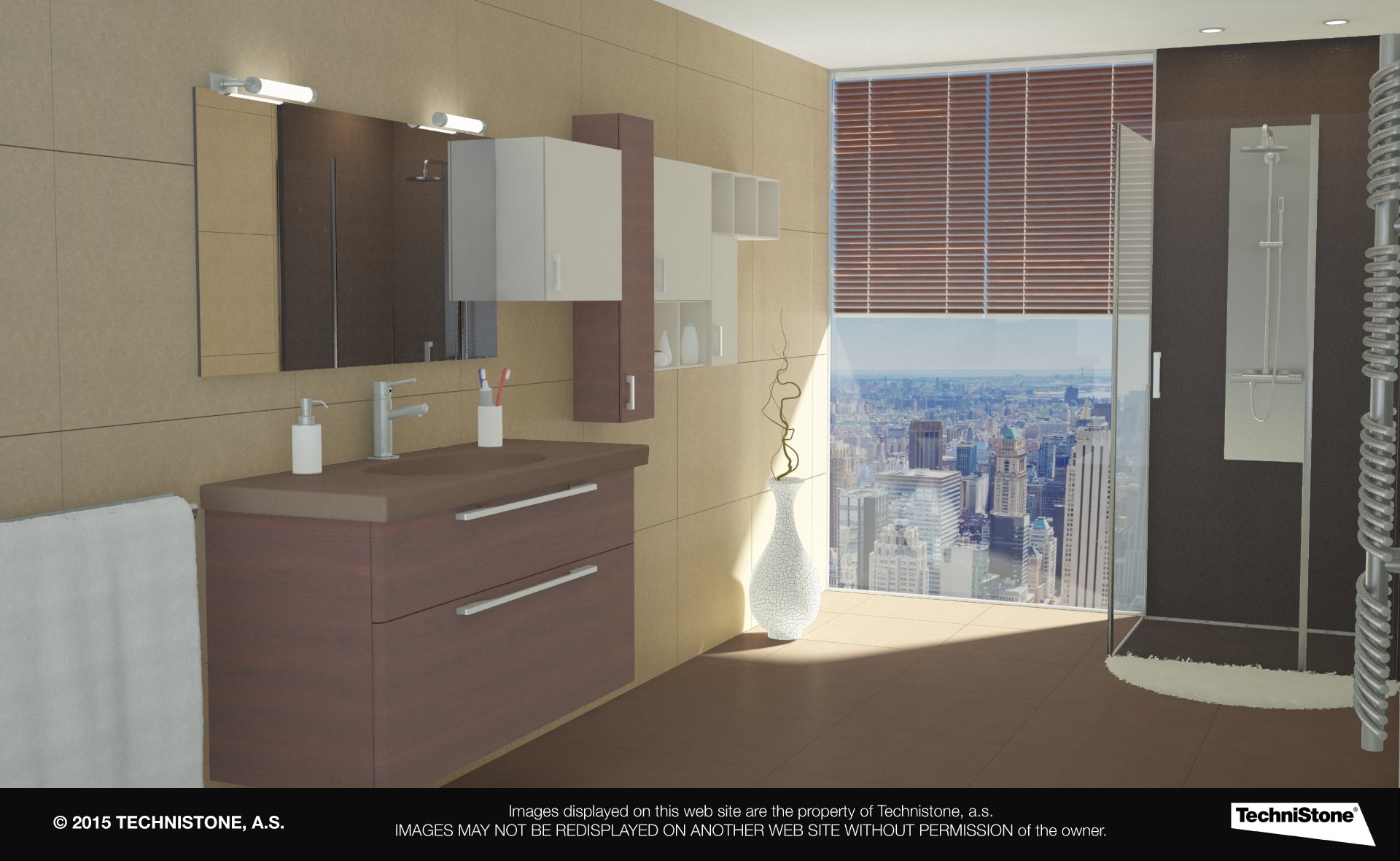 Modern bathroom