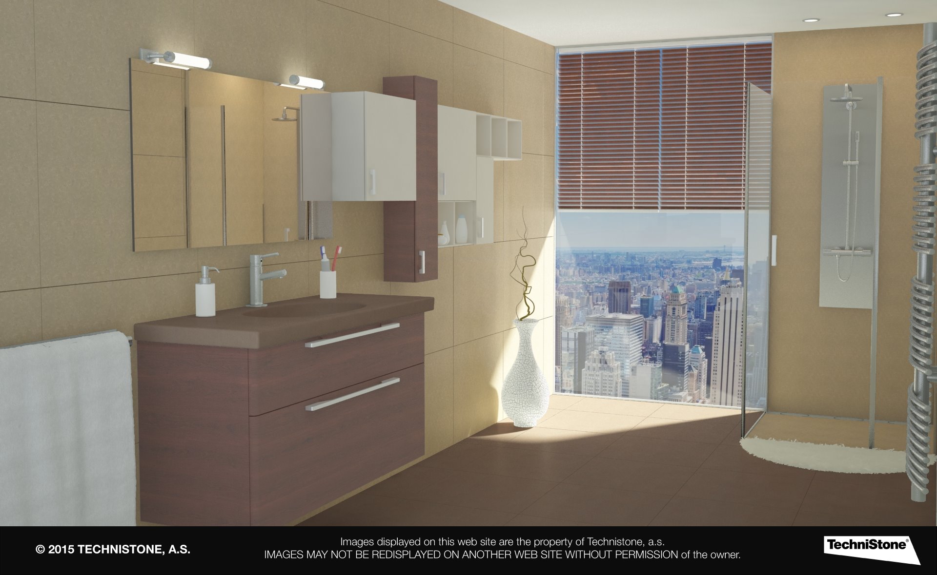 Modern bathroom