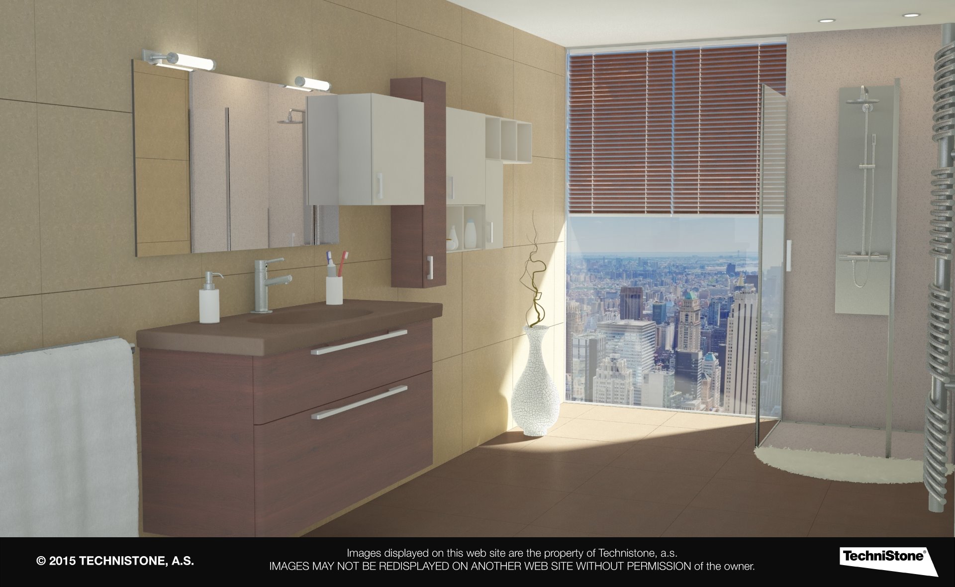 Modern bathroom