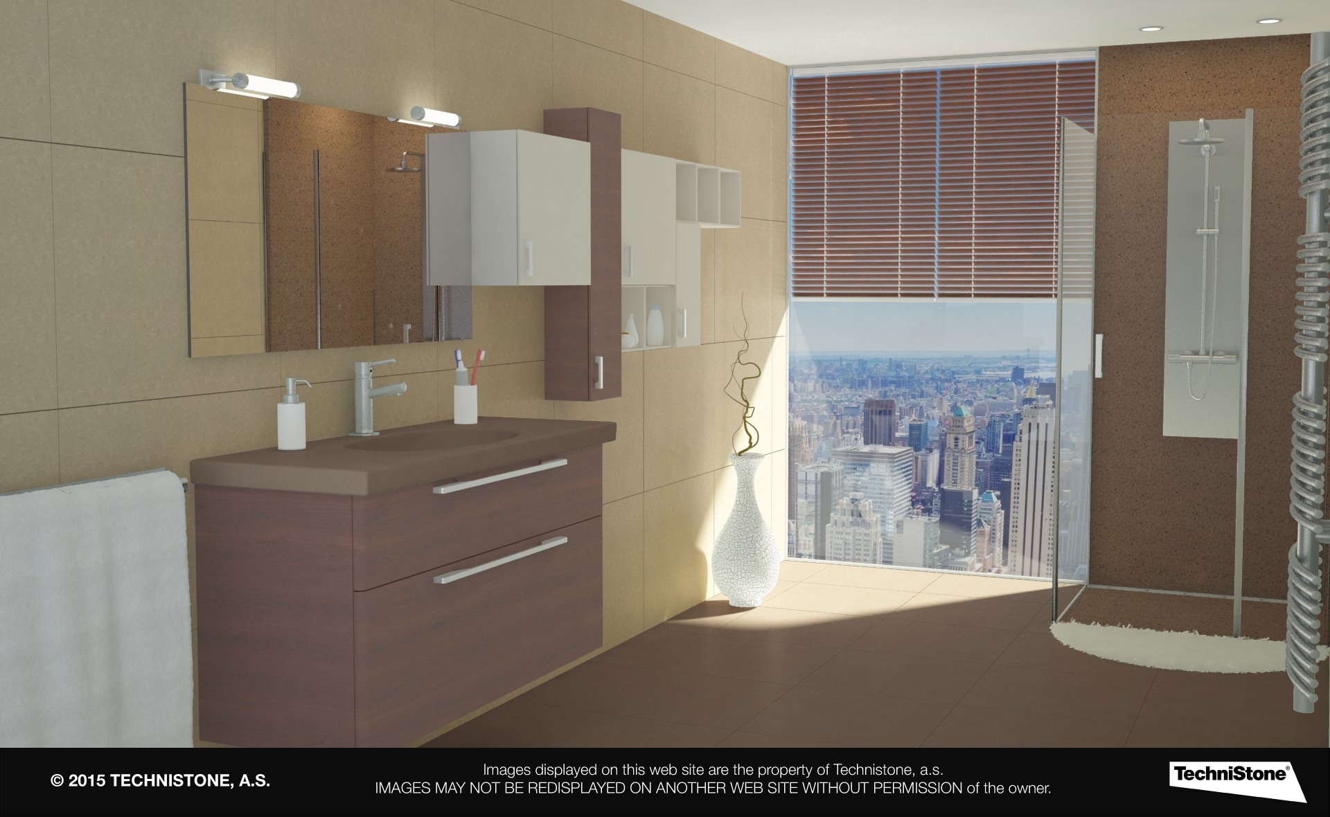 Modern bathroom