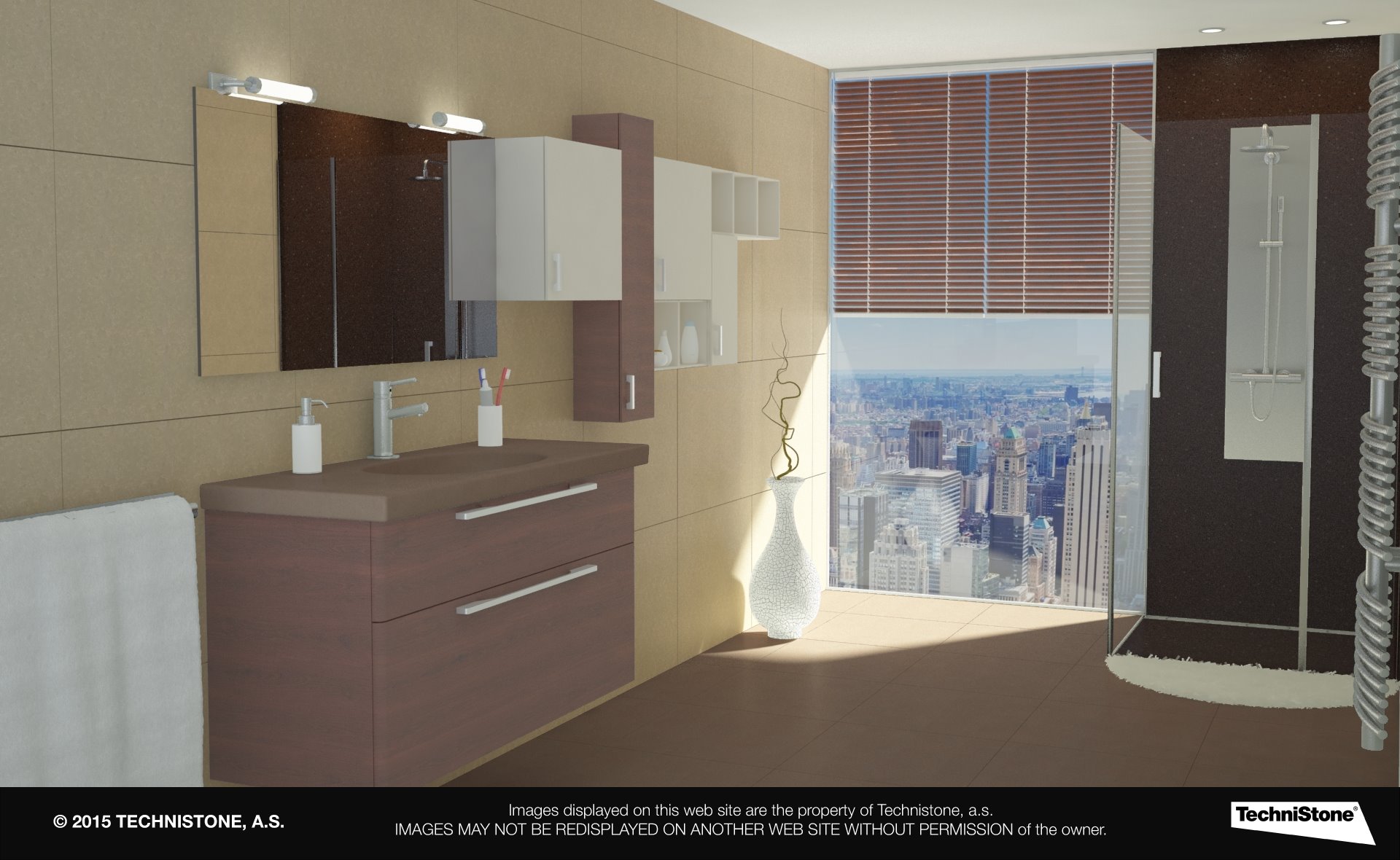 Modern bathroom