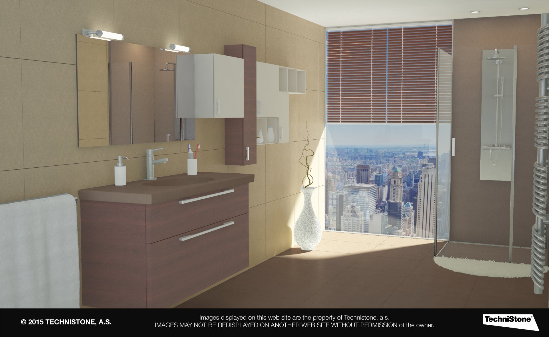 Modern bathroom