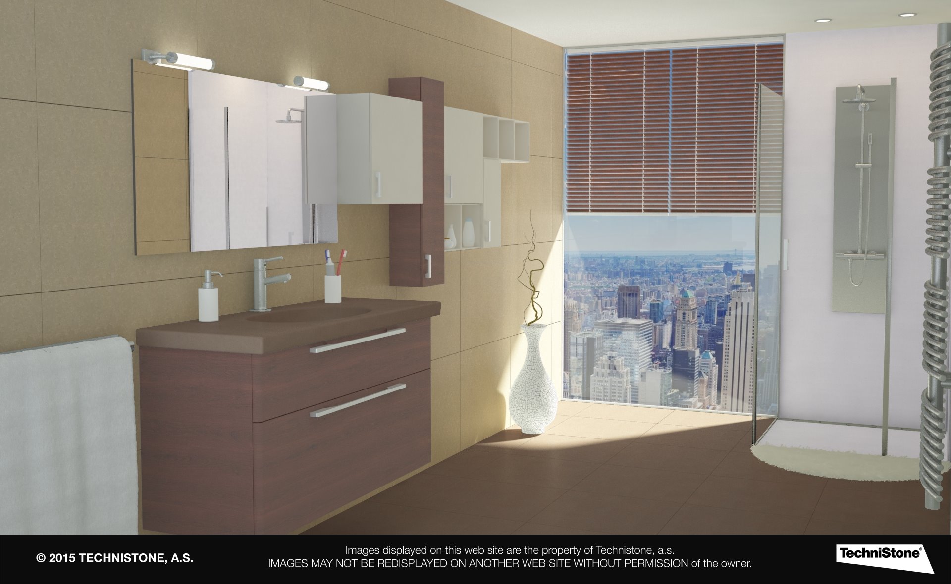 Modern bathroom