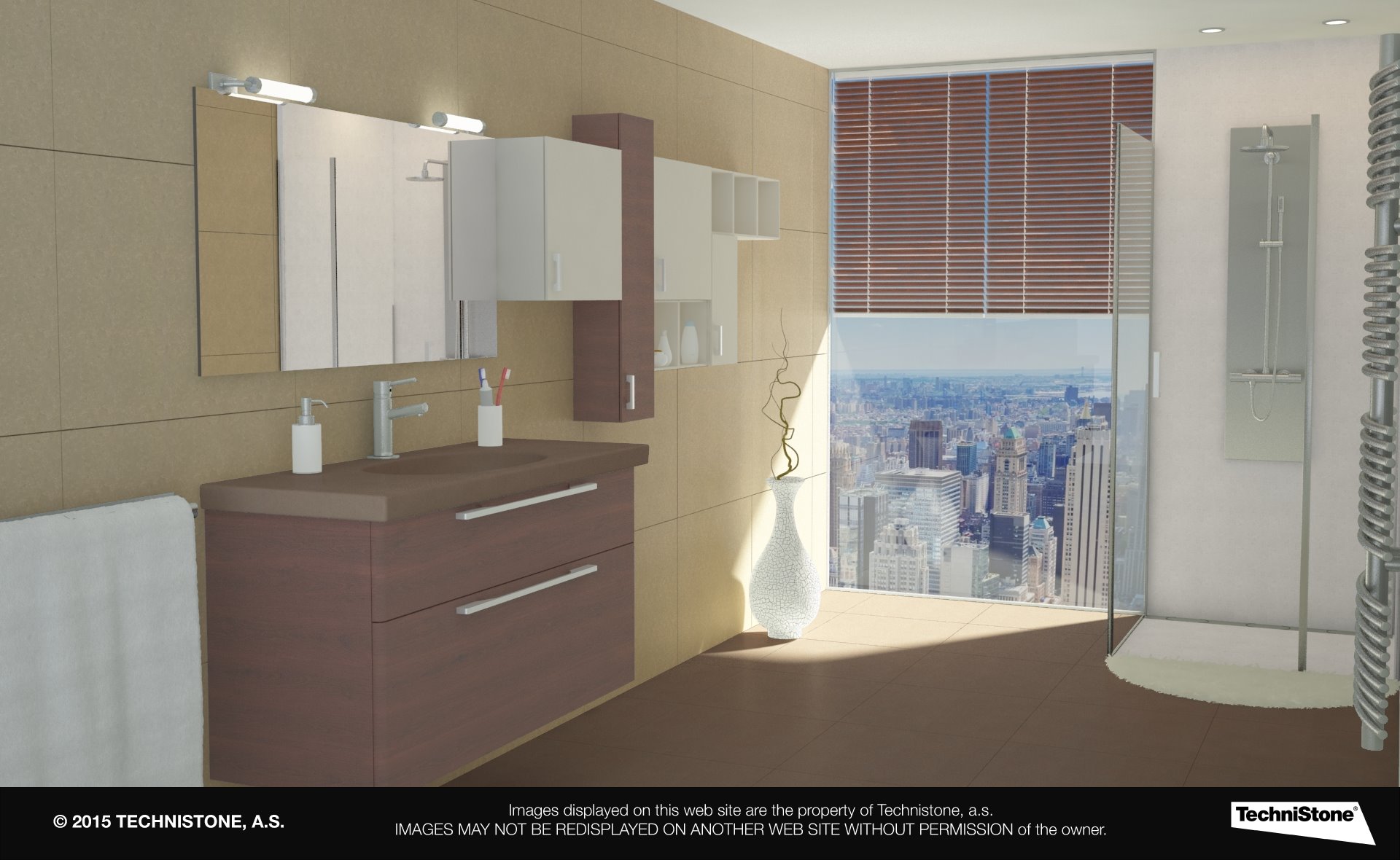 Modern bathroom