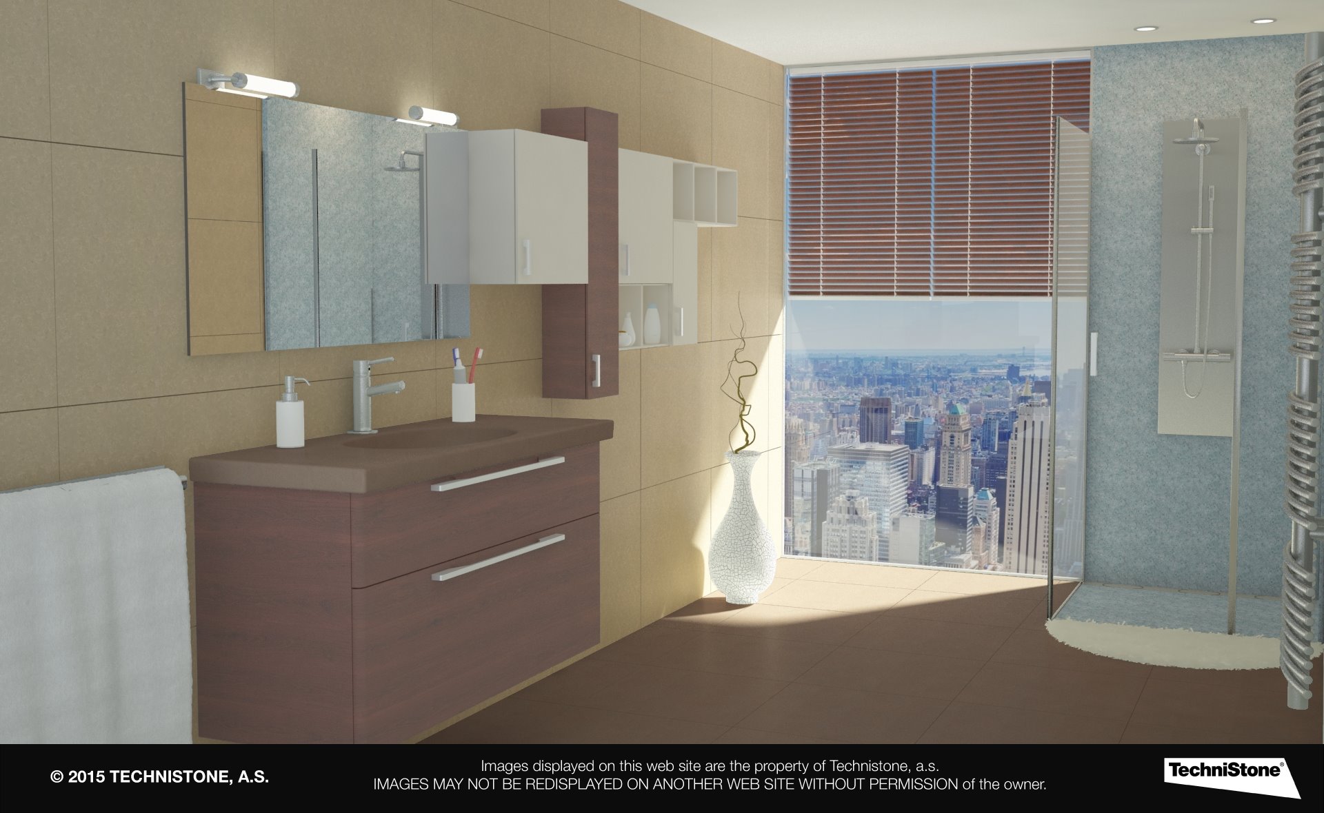 Modern bathroom