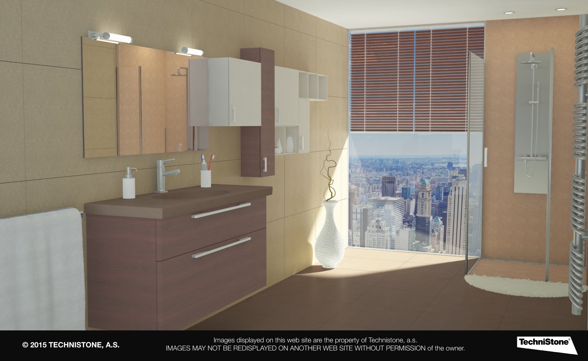 Modern bathroom