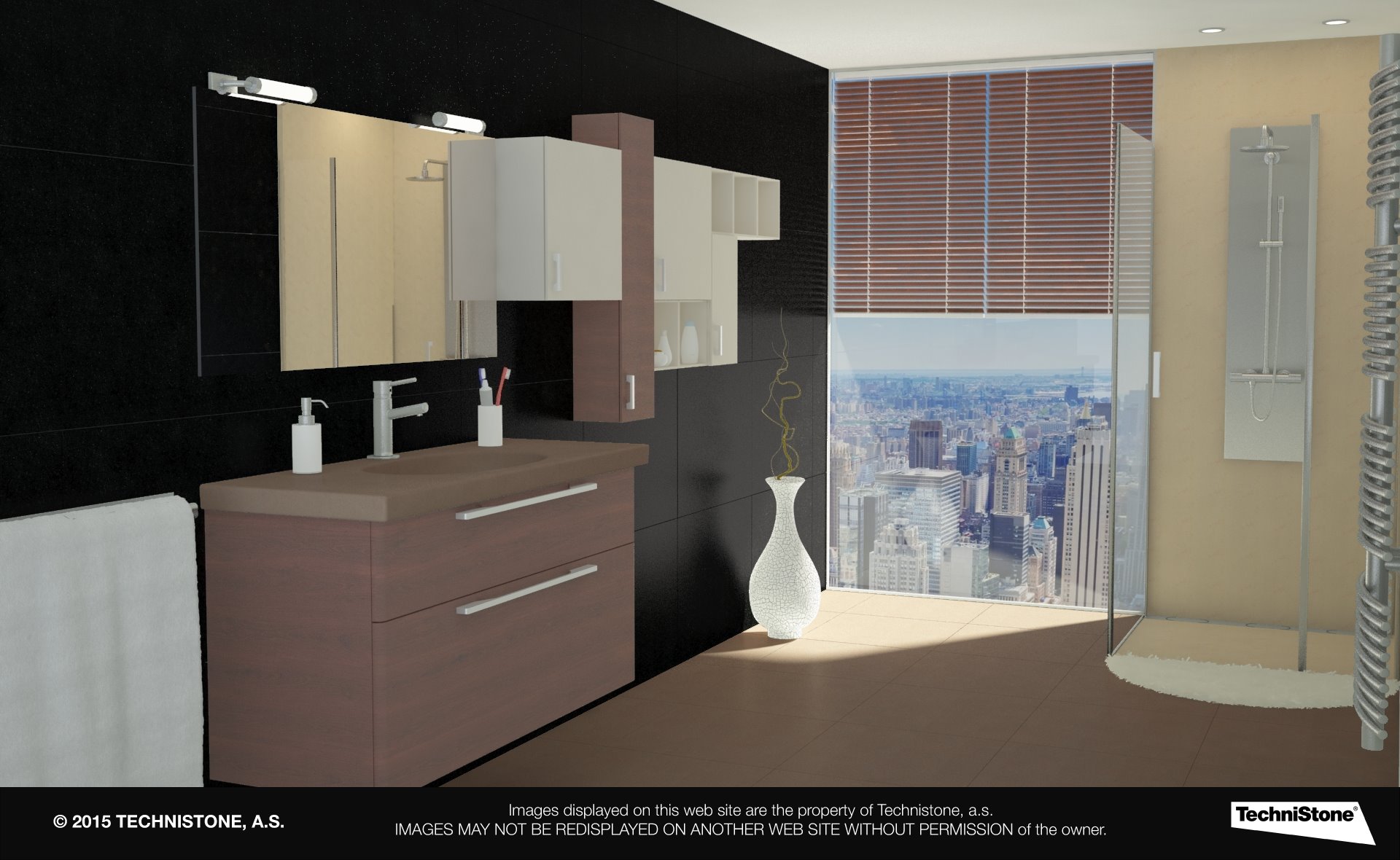 Modern bathroom