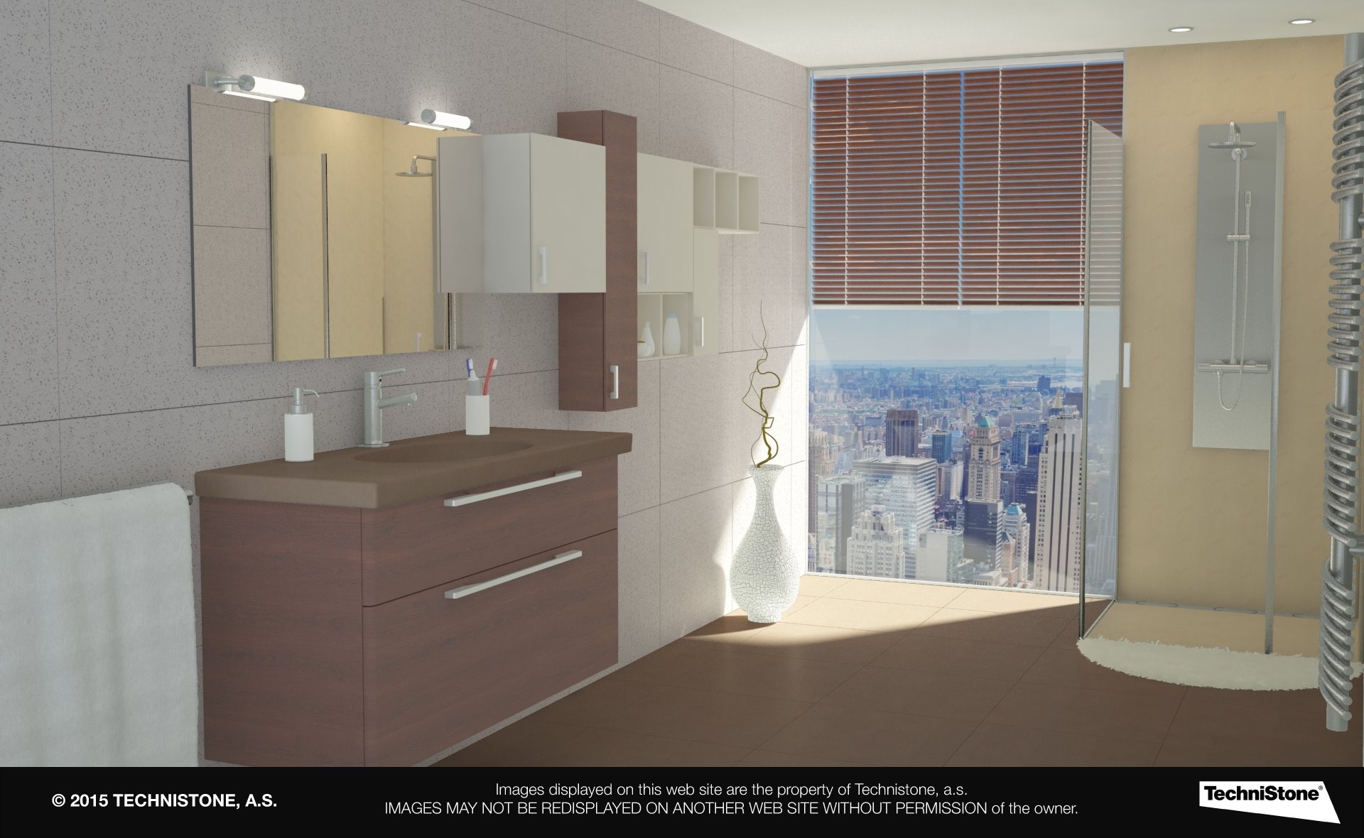 Modern bathroom