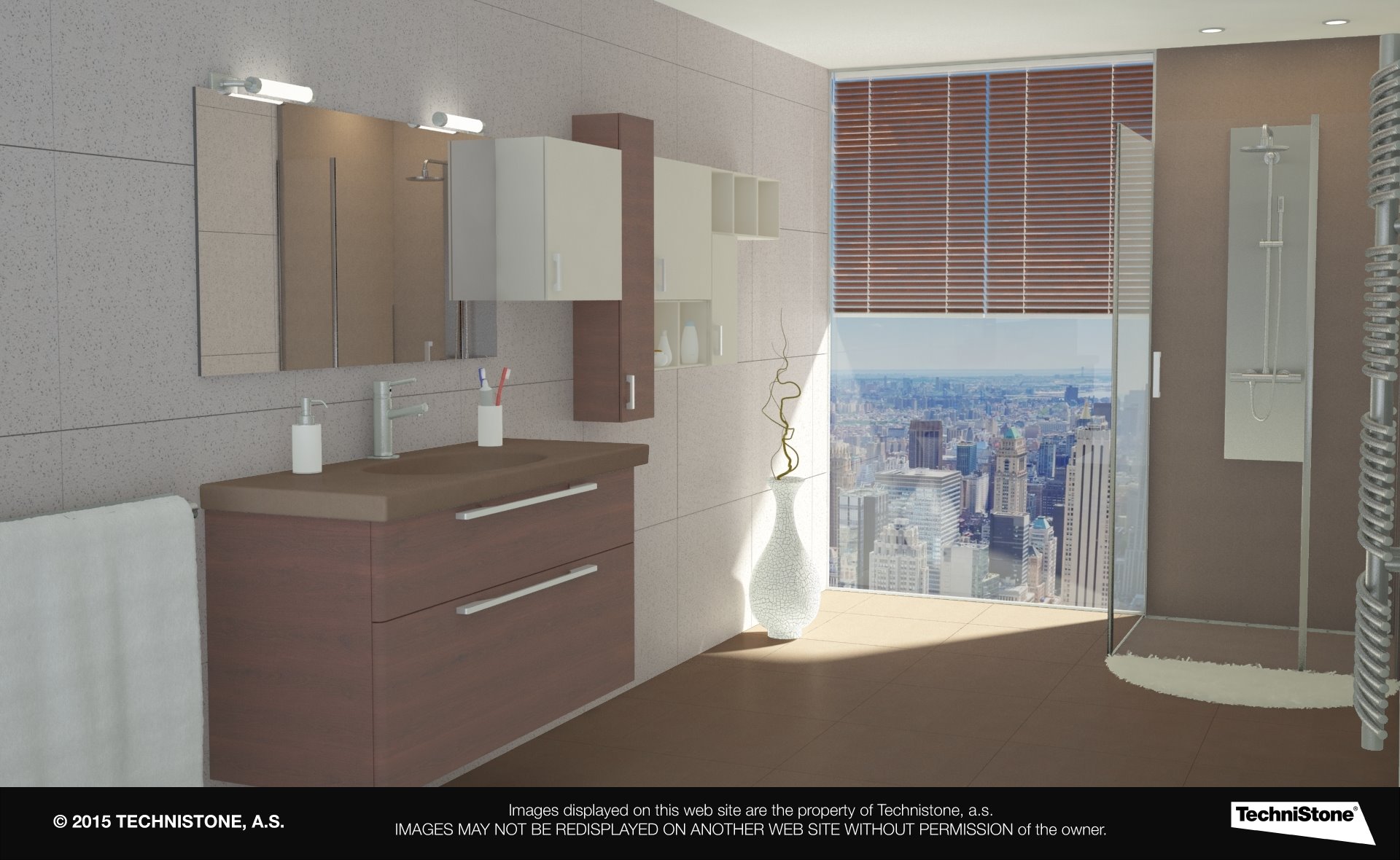 Modern bathroom