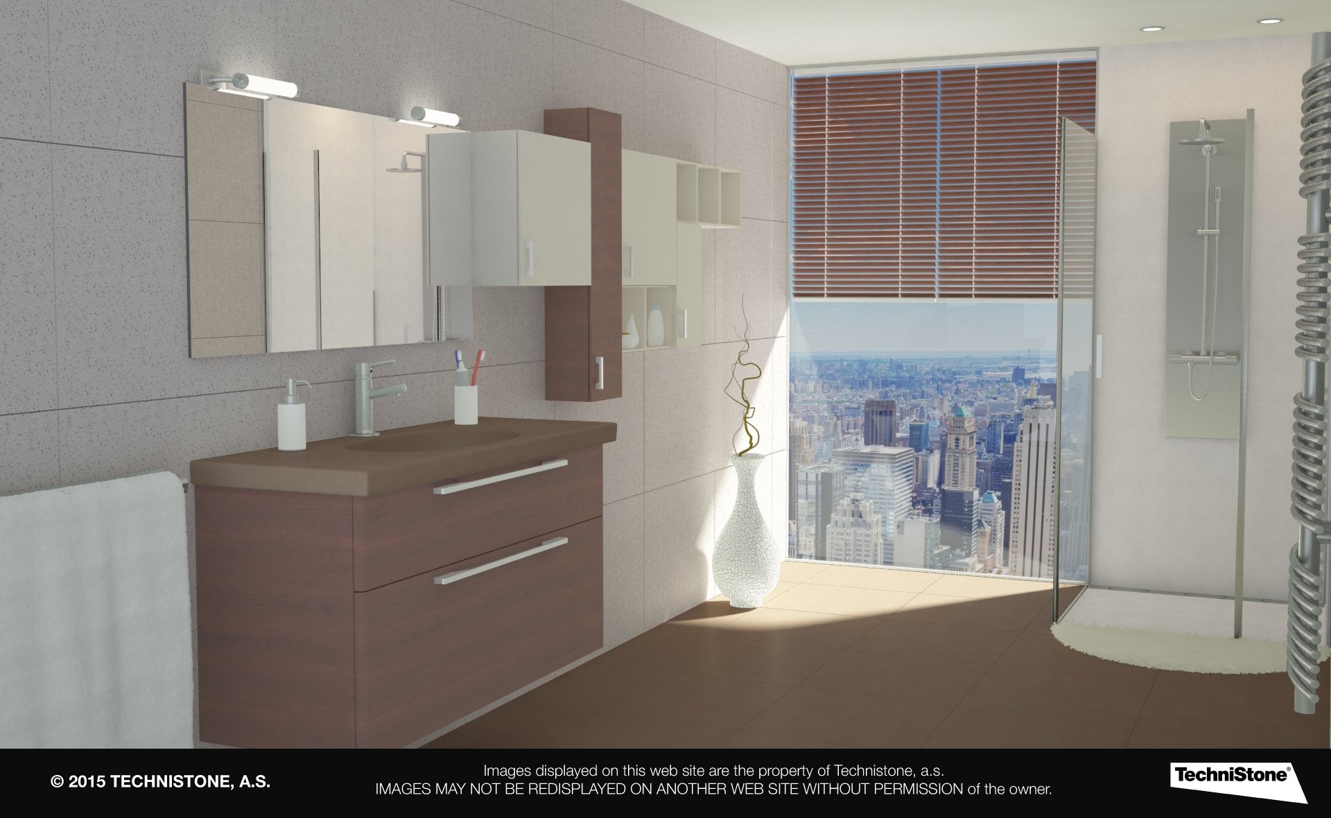 Modern bathroom