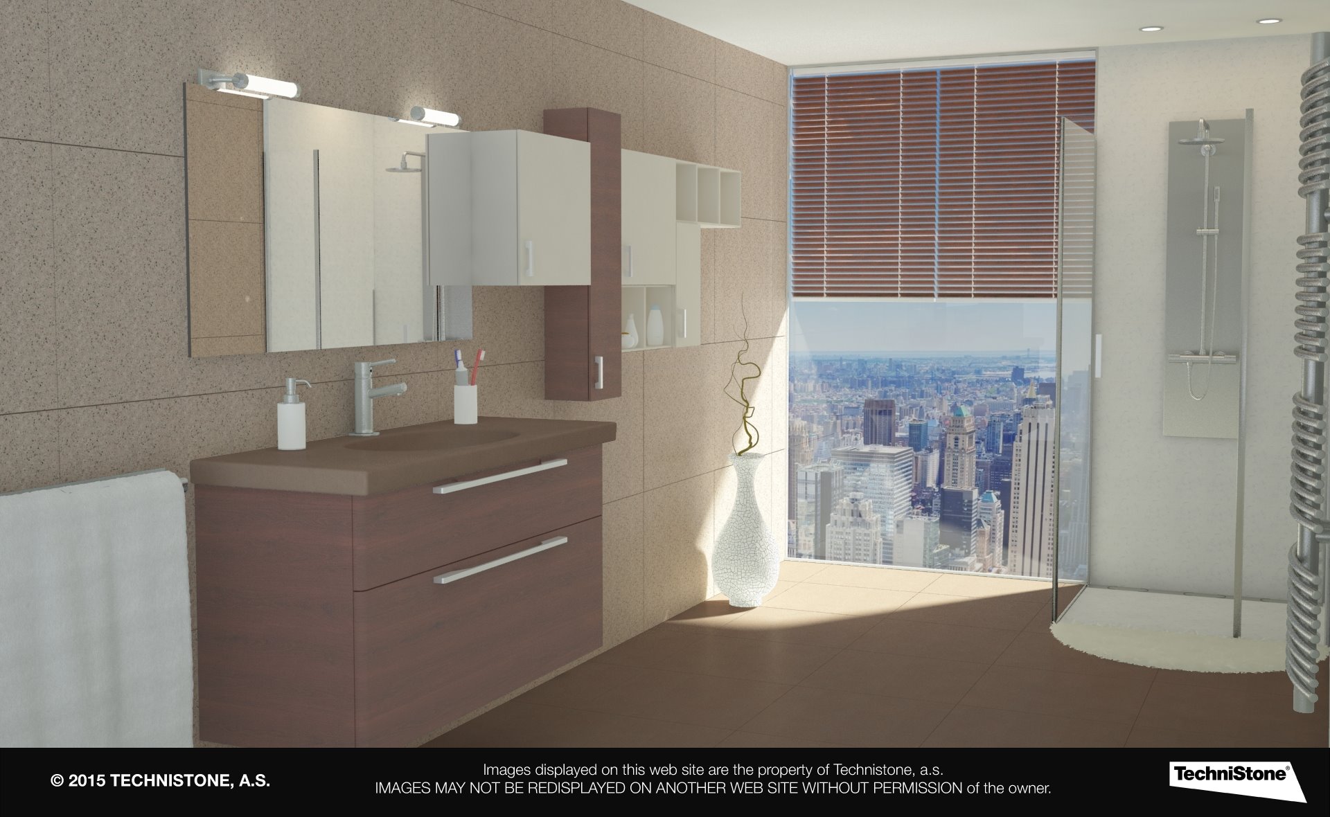 Modern bathroom