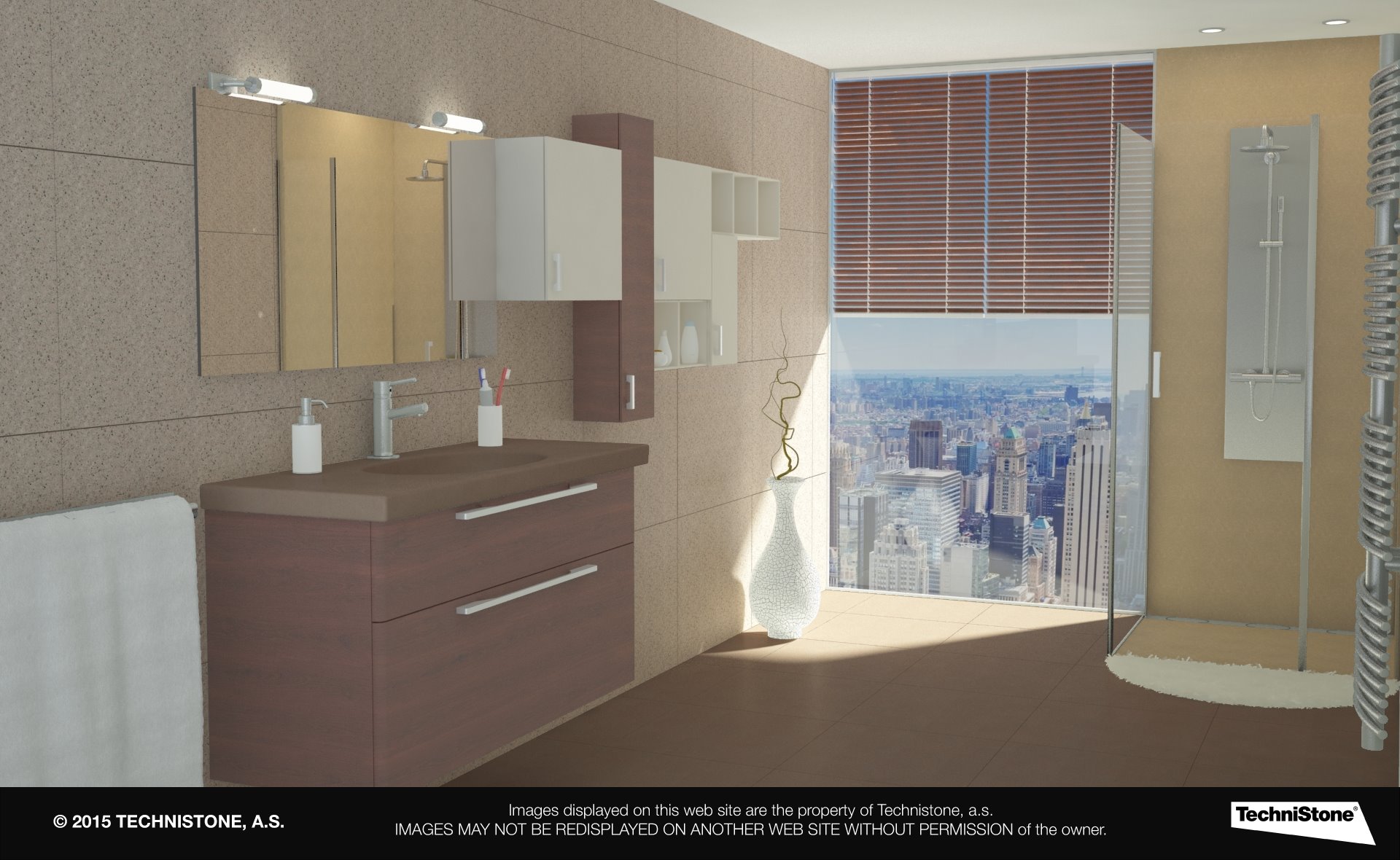 Modern bathroom