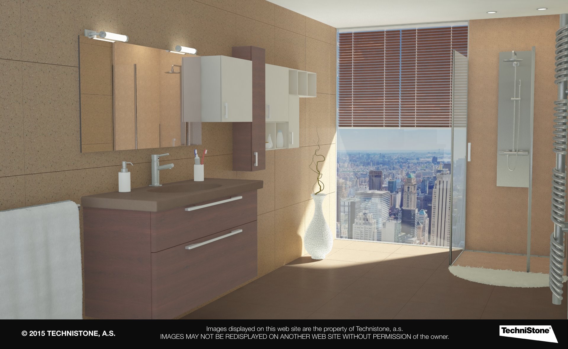 Modern bathroom