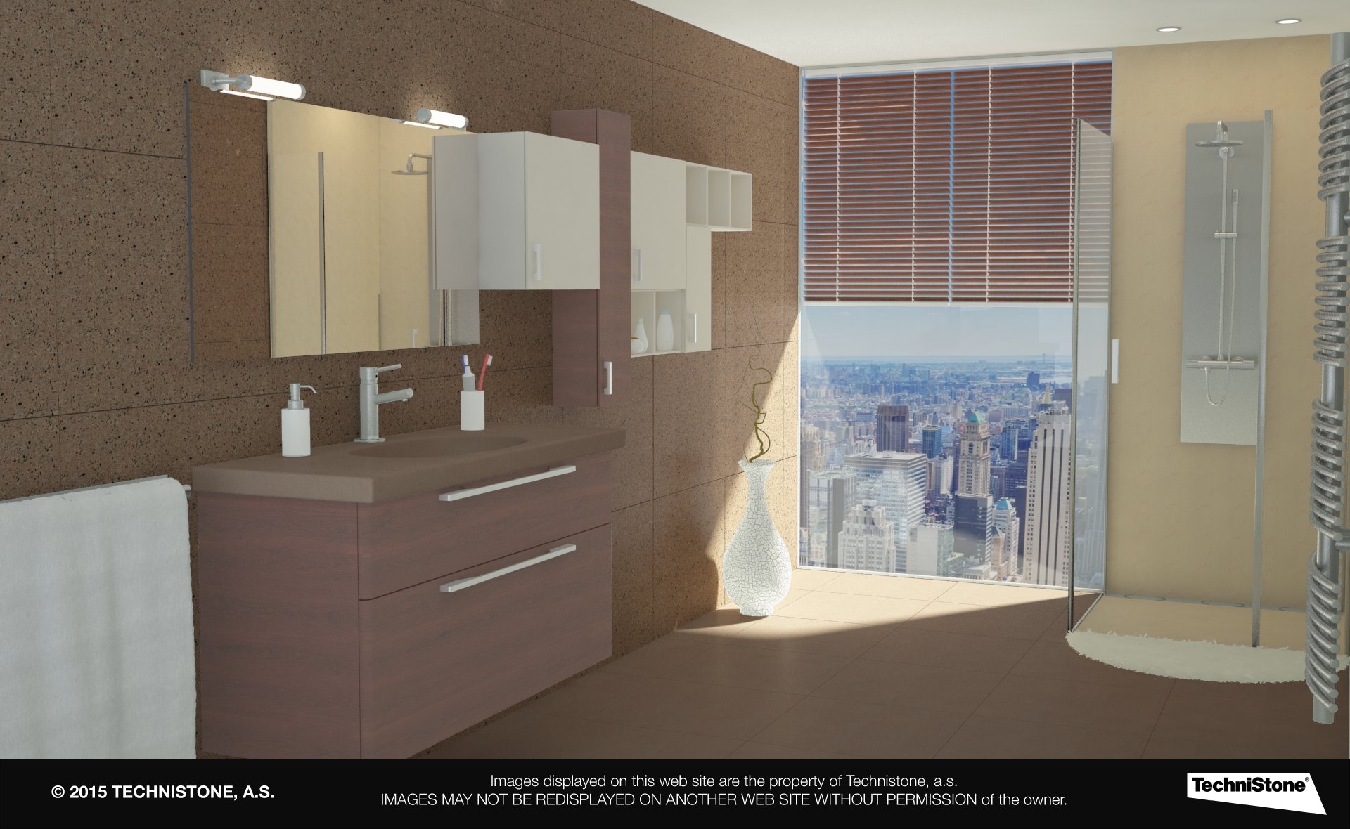 Modern bathroom