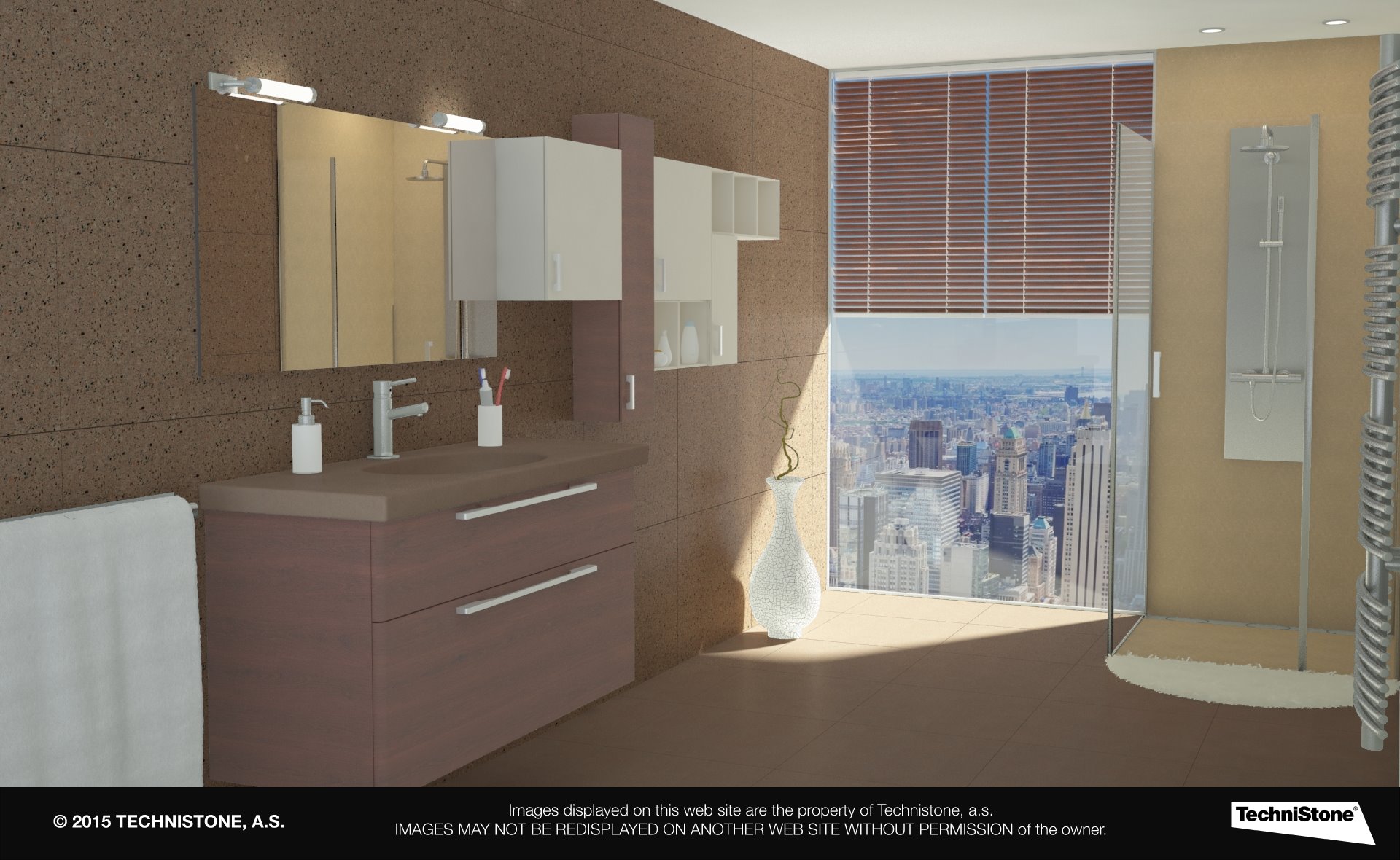 Modern bathroom