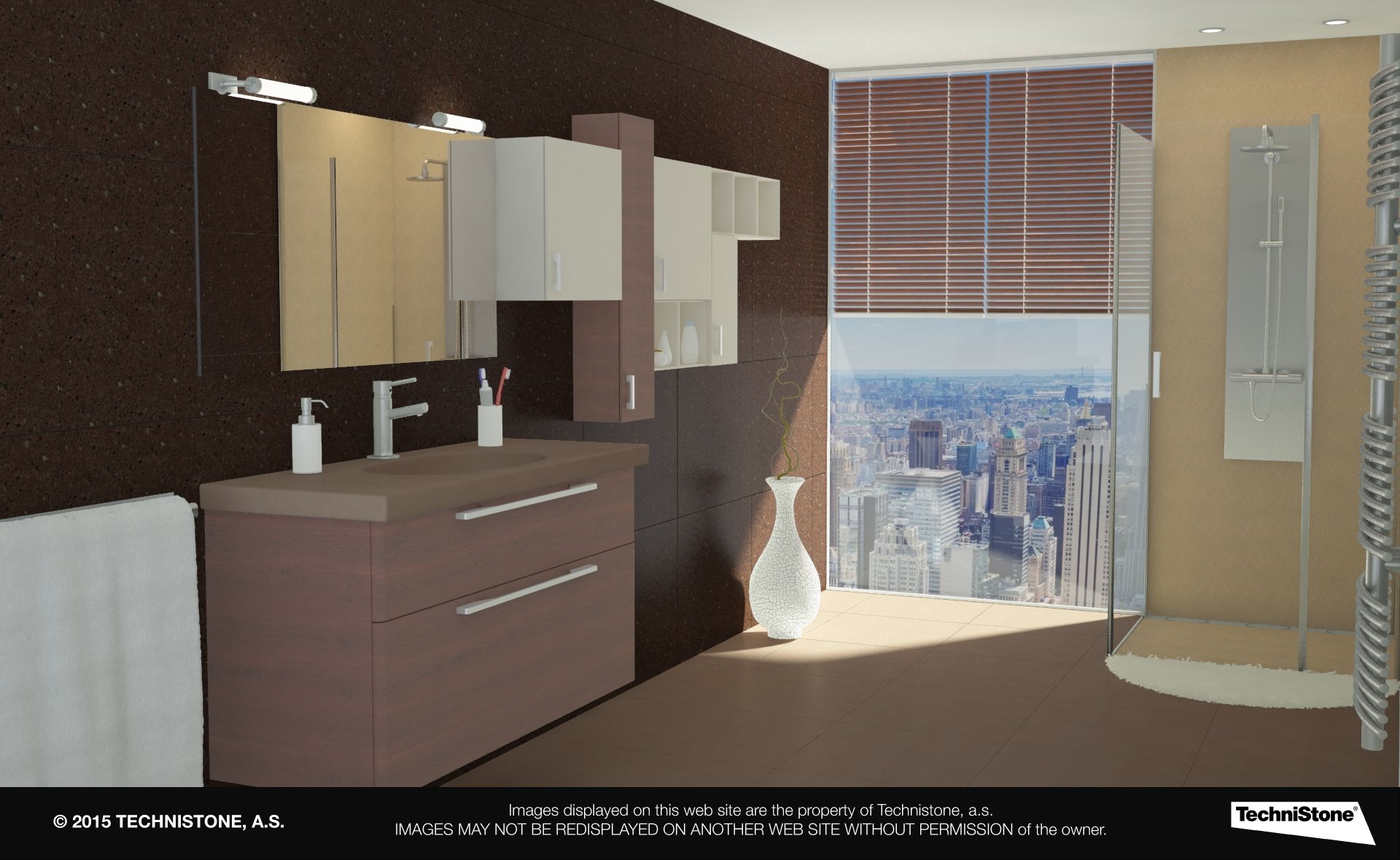 Modern bathroom