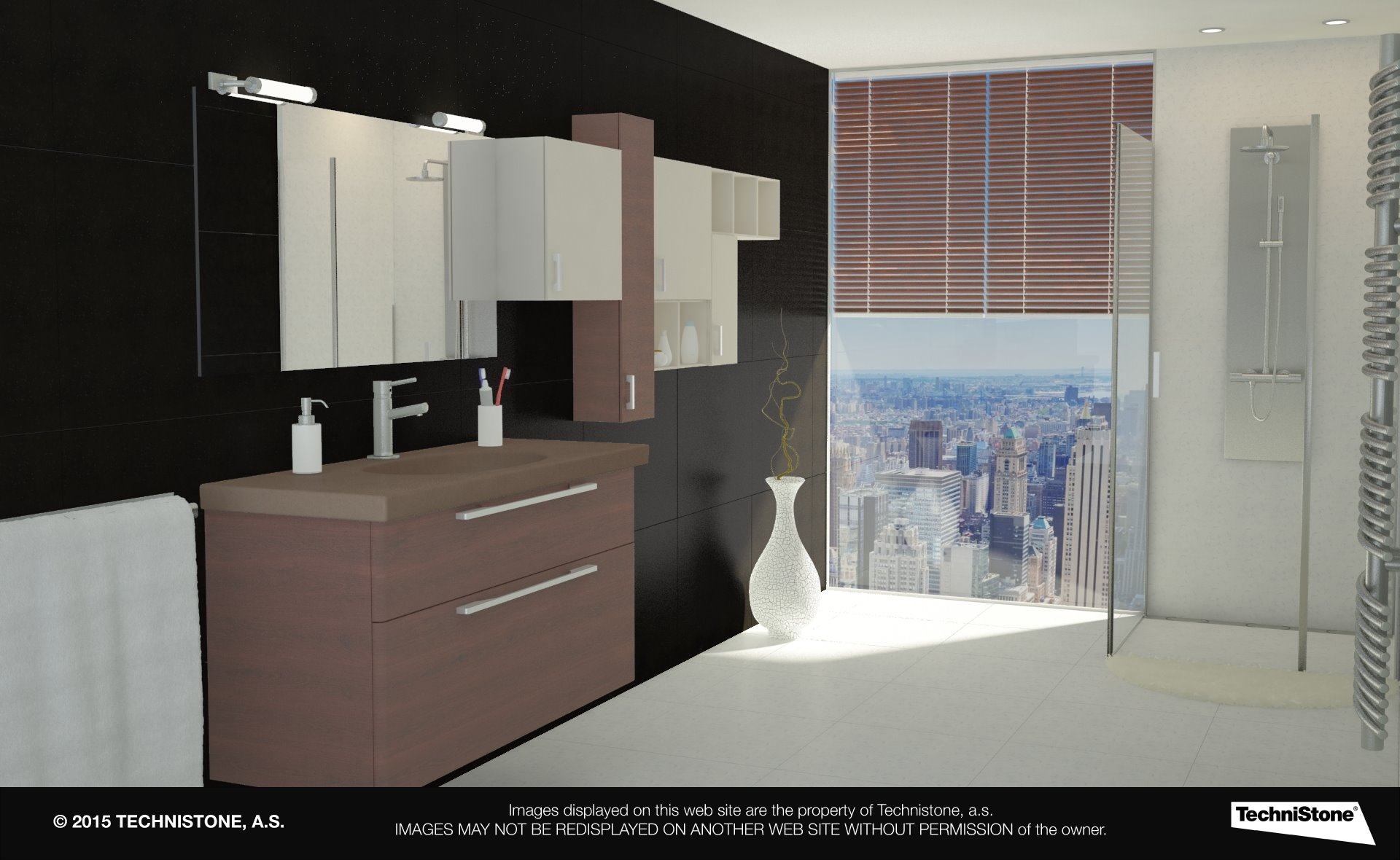 Modern bathroom