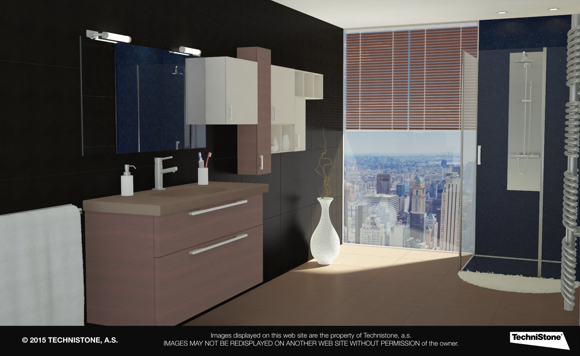 Modern bathroom