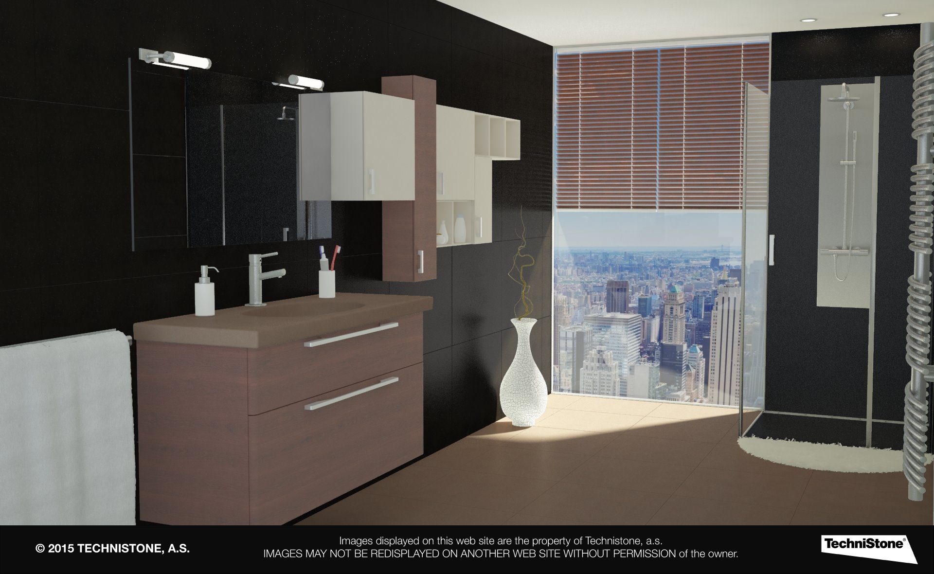 Modern bathroom