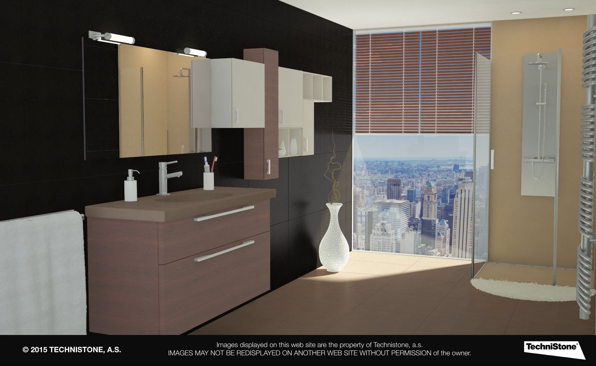 Modern bathroom