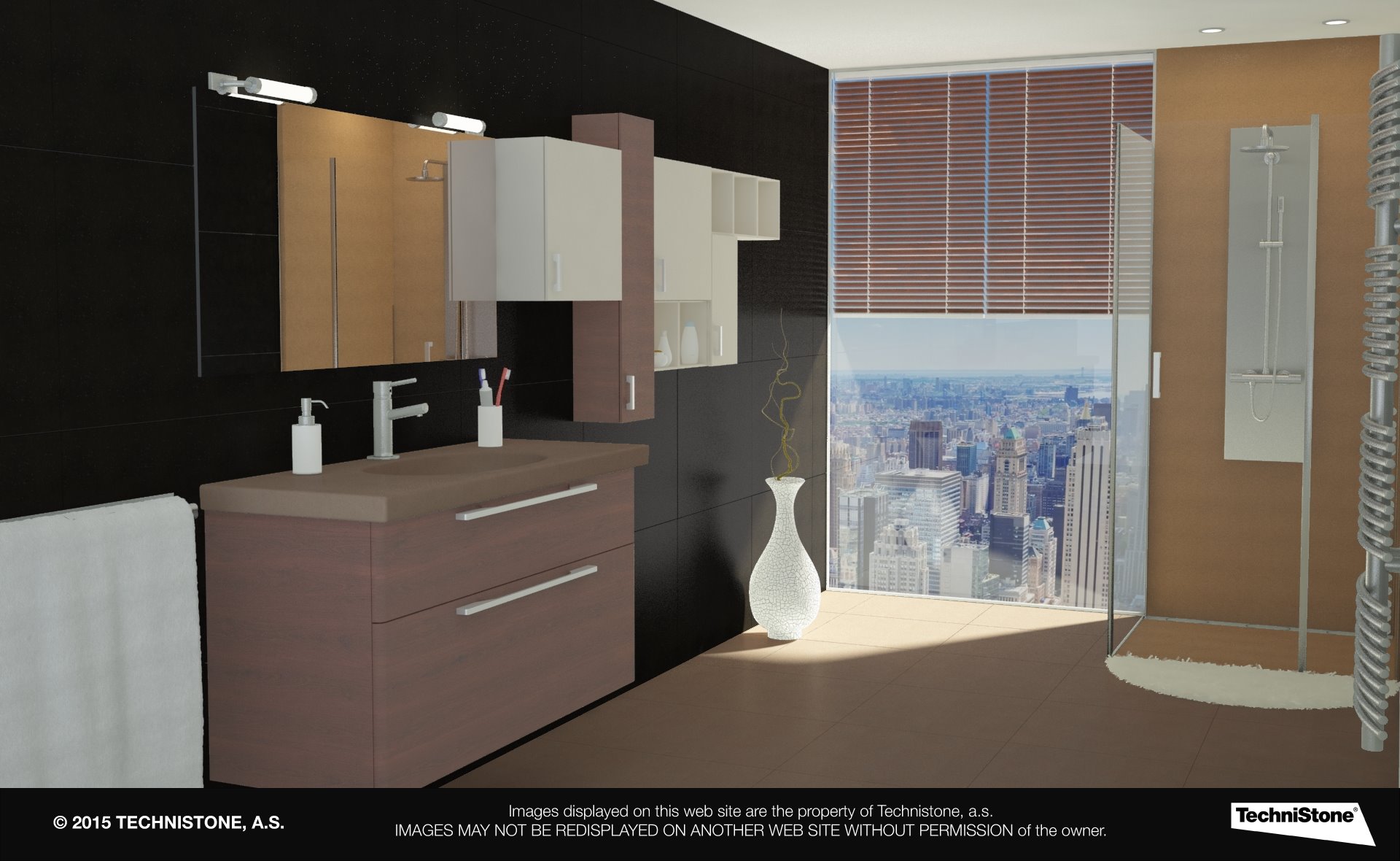 Modern bathroom