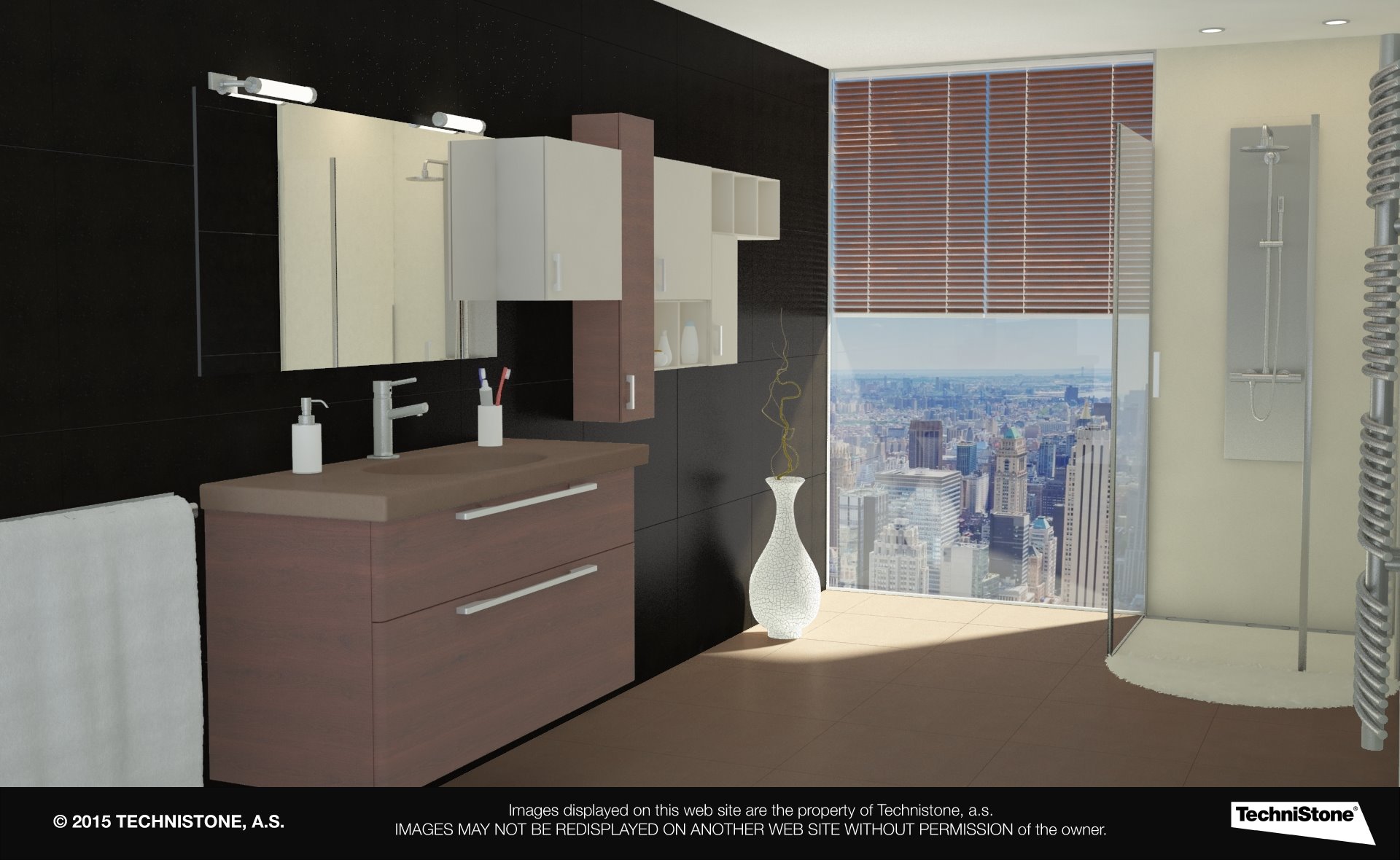 Modern bathroom