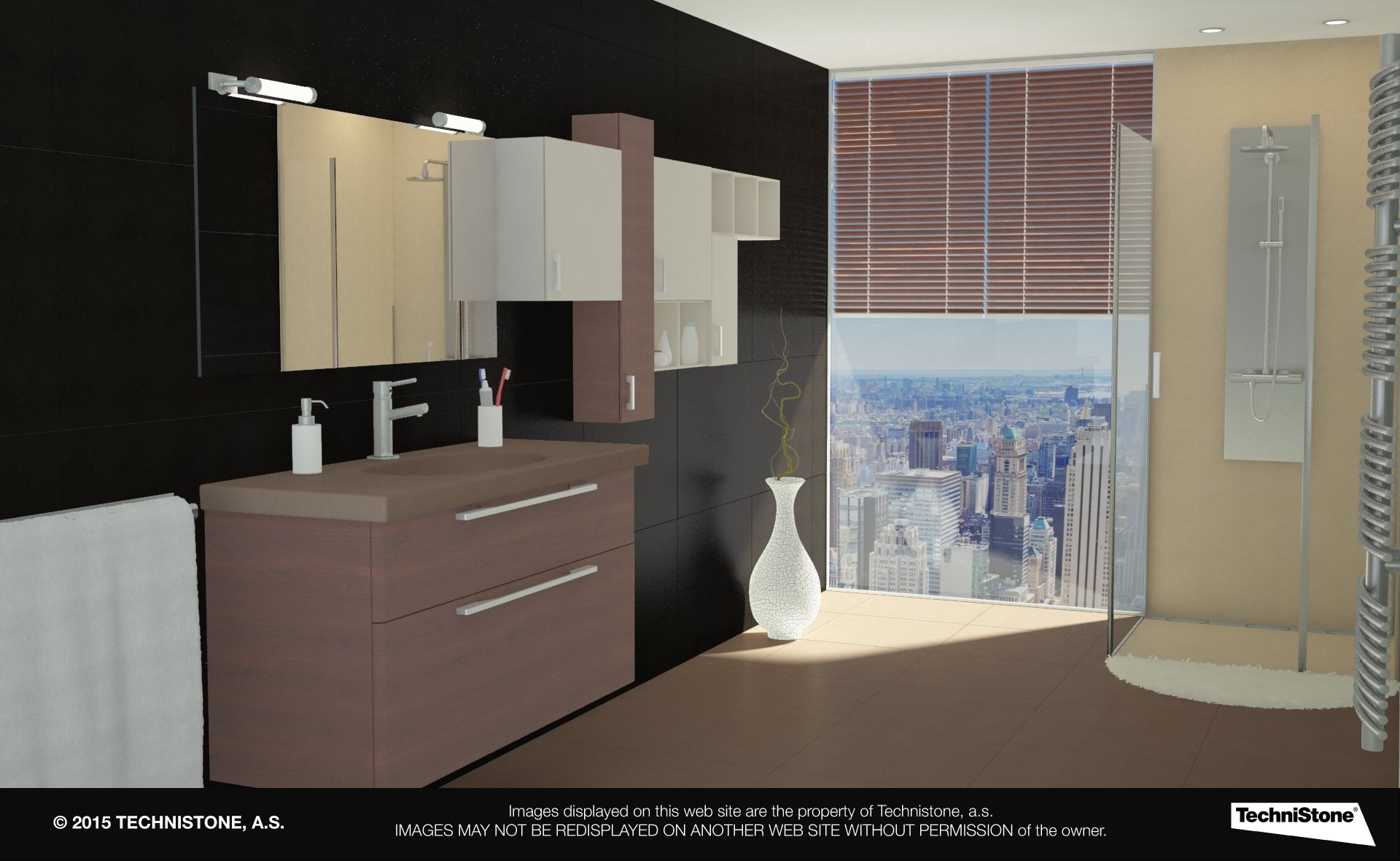 Modern bathroom