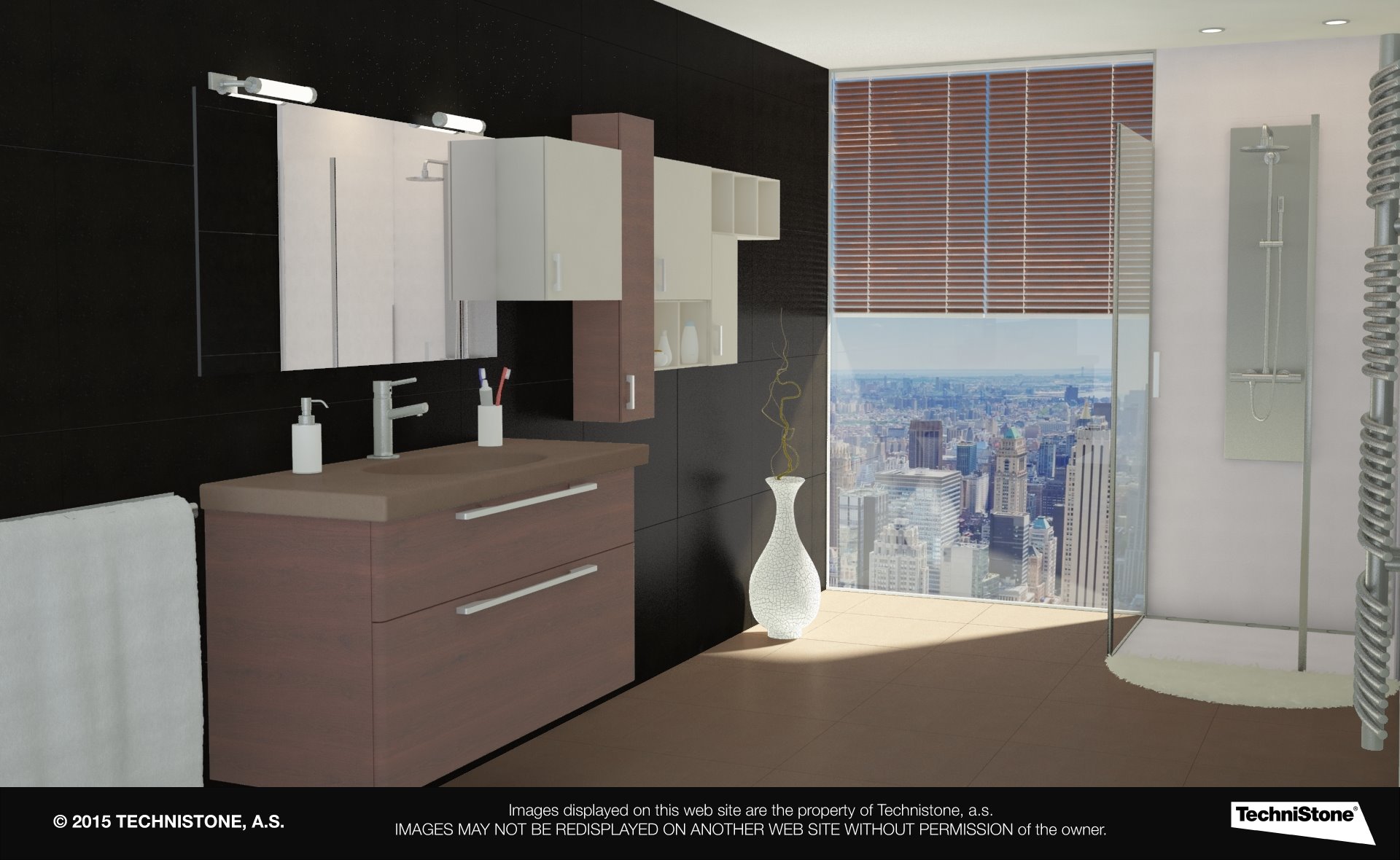 Modern bathroom