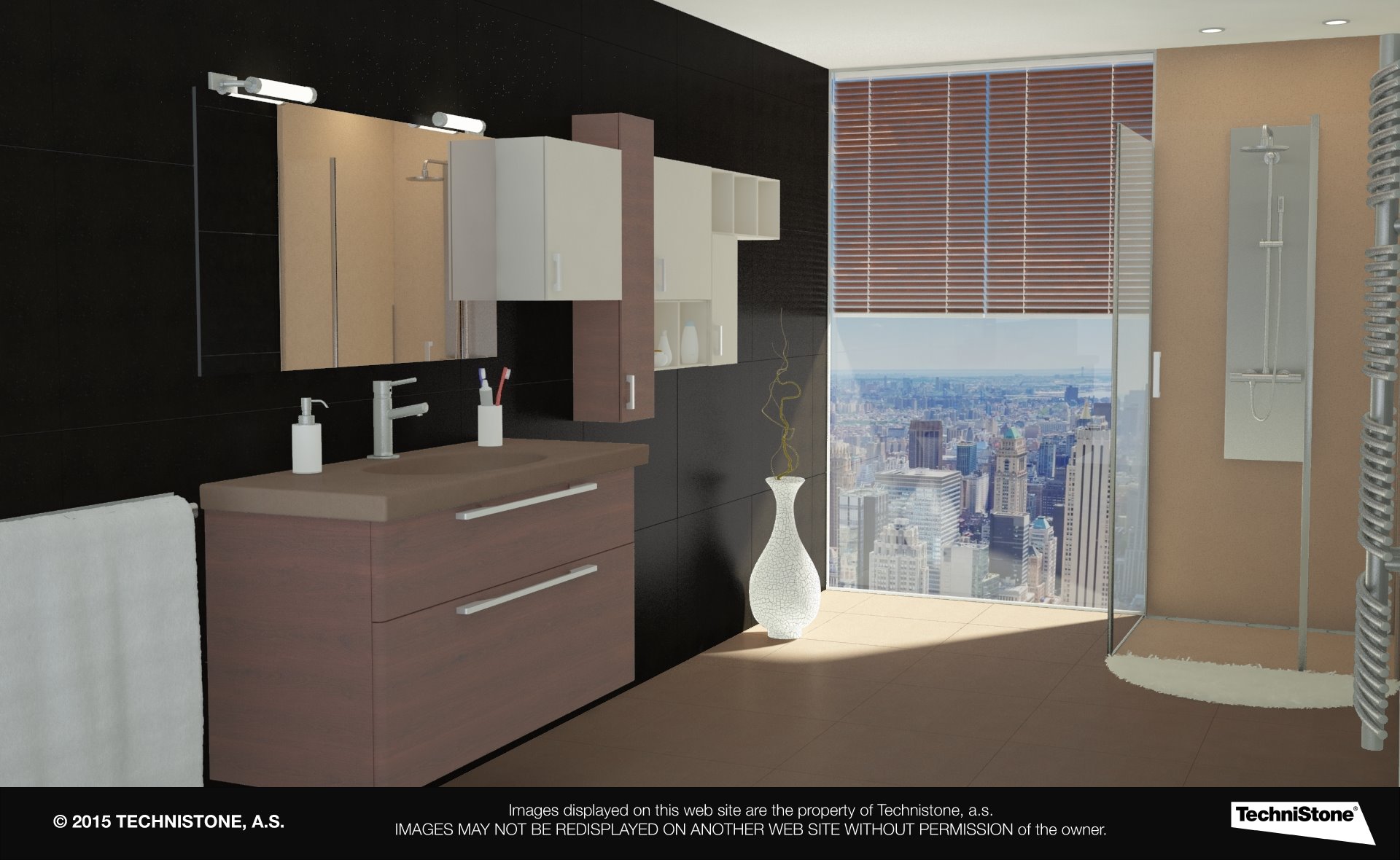 Modern bathroom