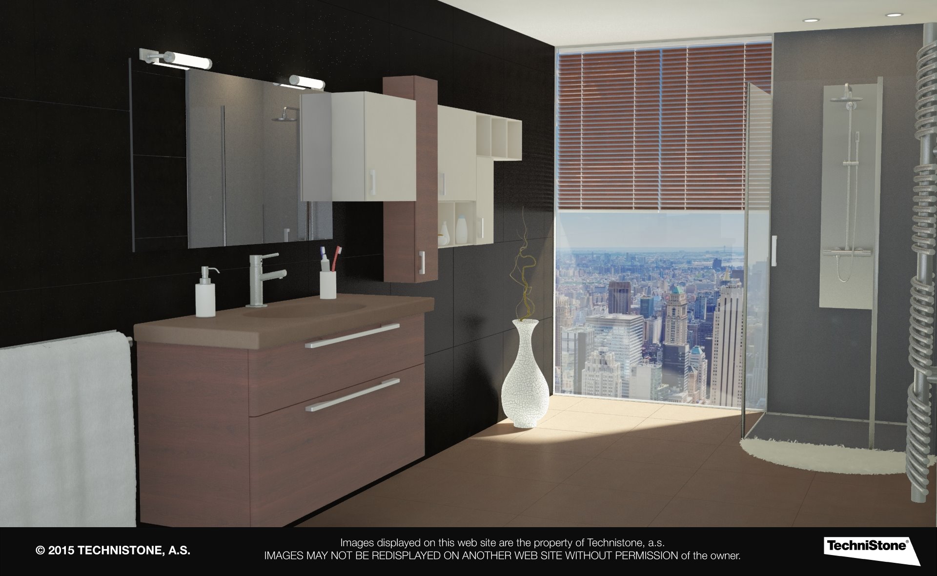 Modern bathroom