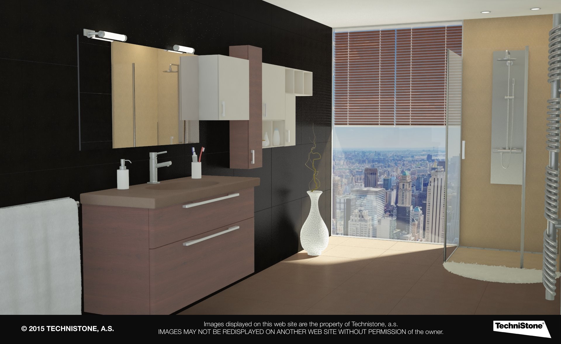 Modern bathroom