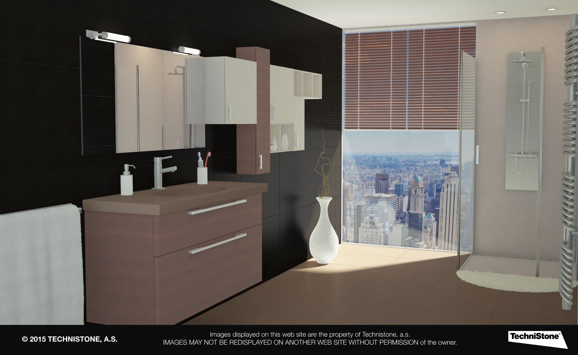 Modern bathroom