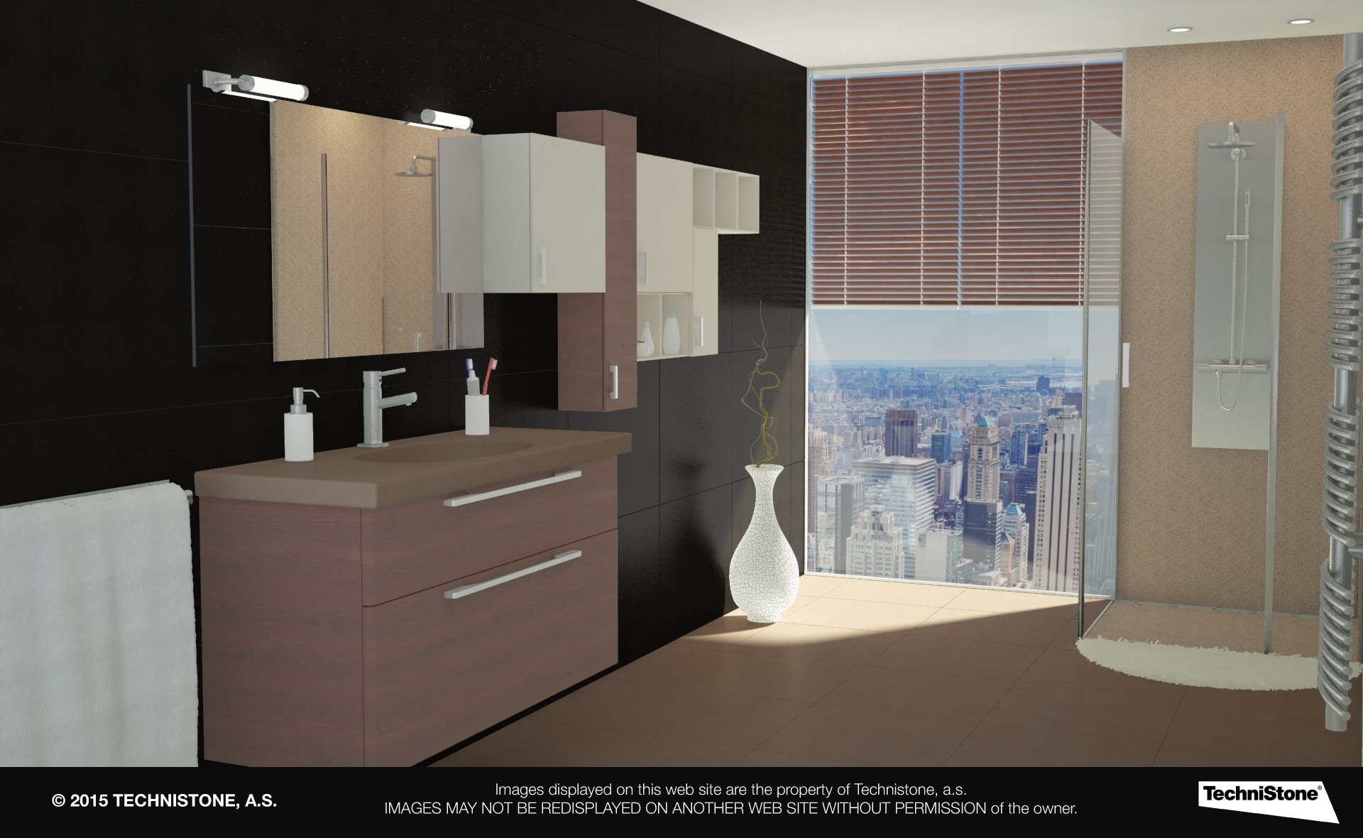 Modern bathroom
