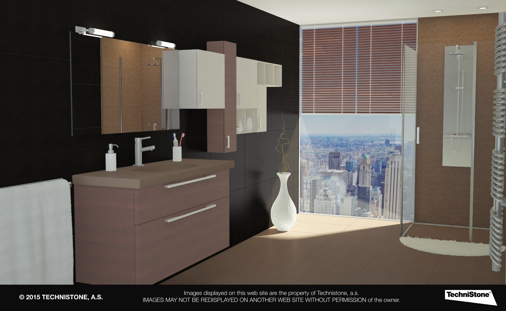 Modern bathroom