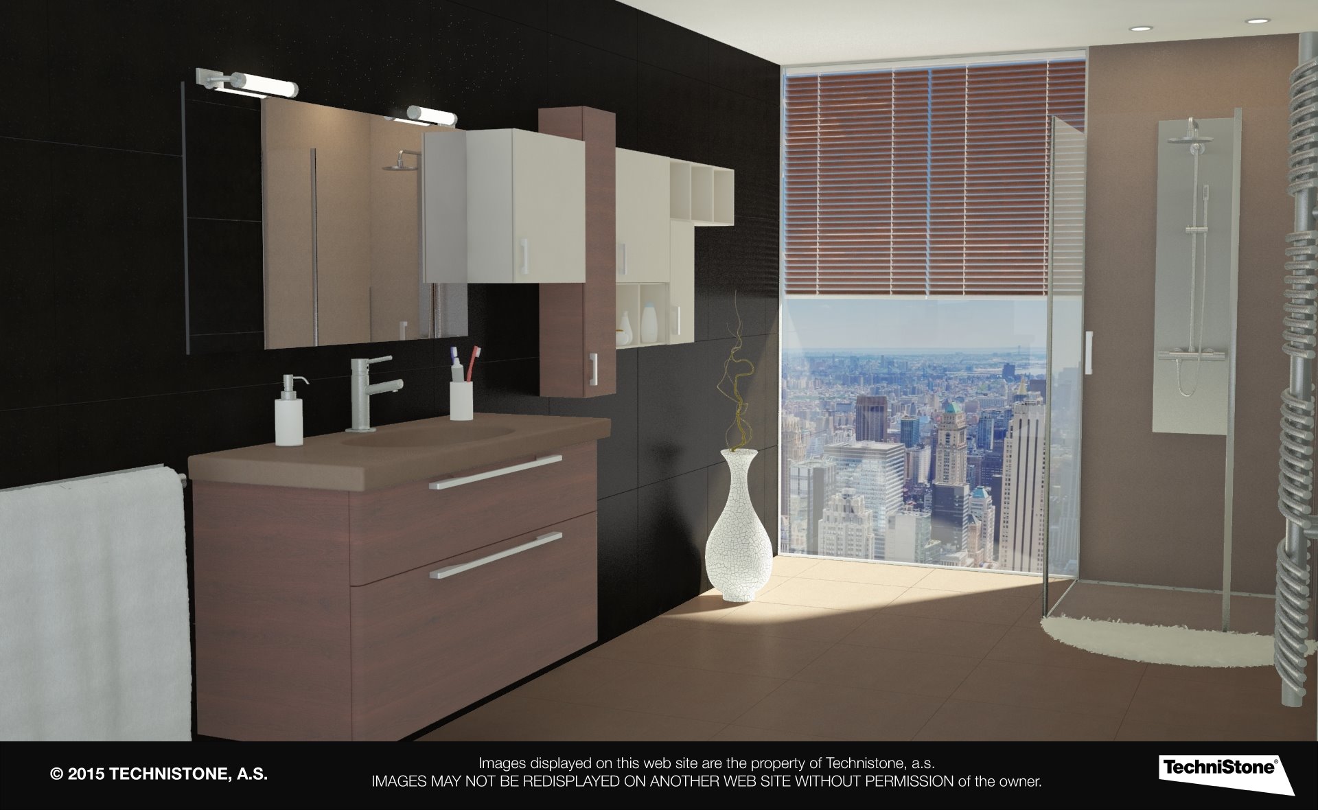 Modern bathroom