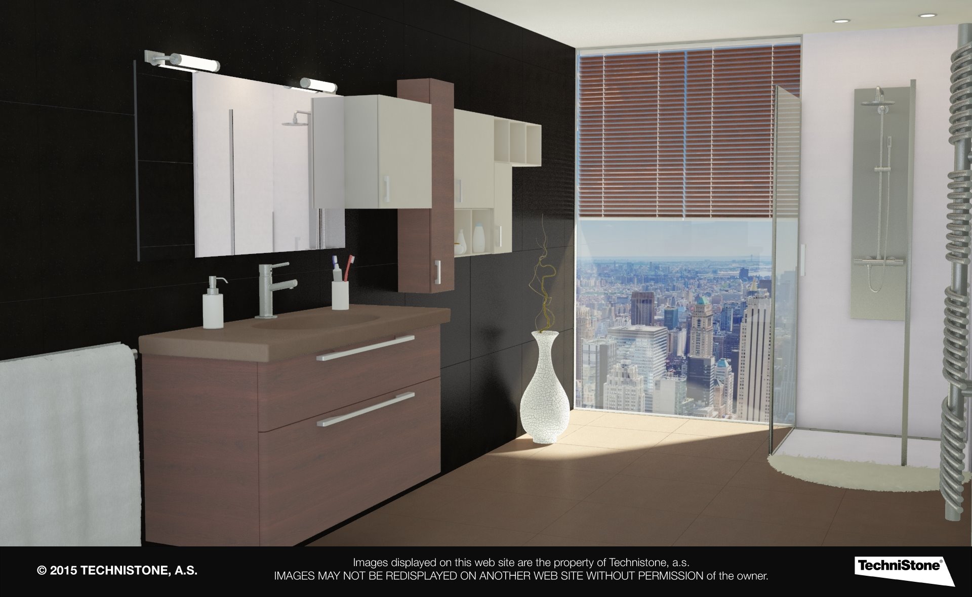Modern bathroom
