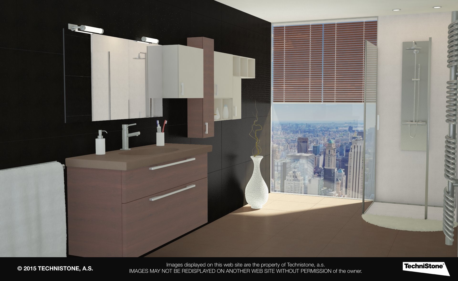 Modern bathroom