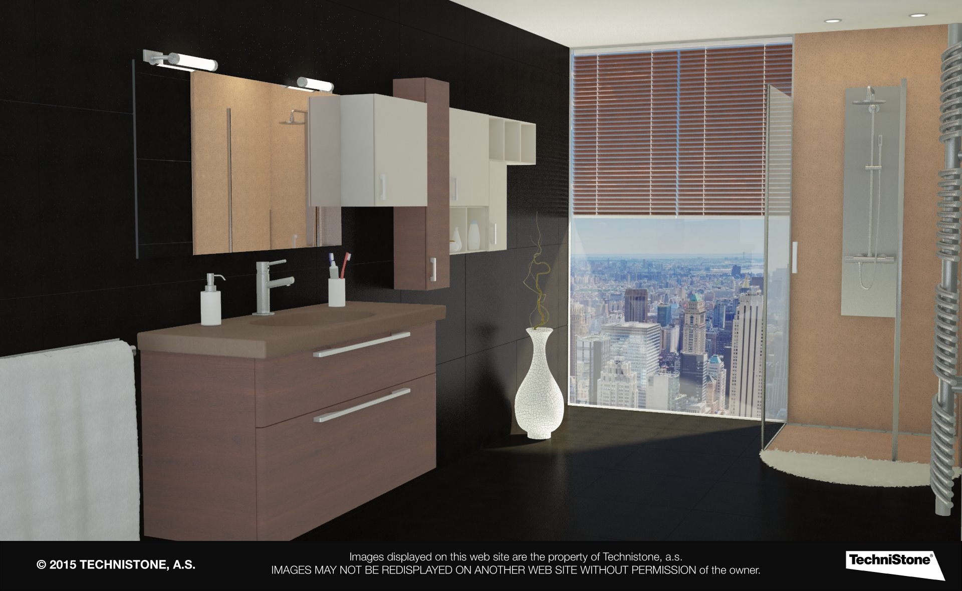 Modern bathroom