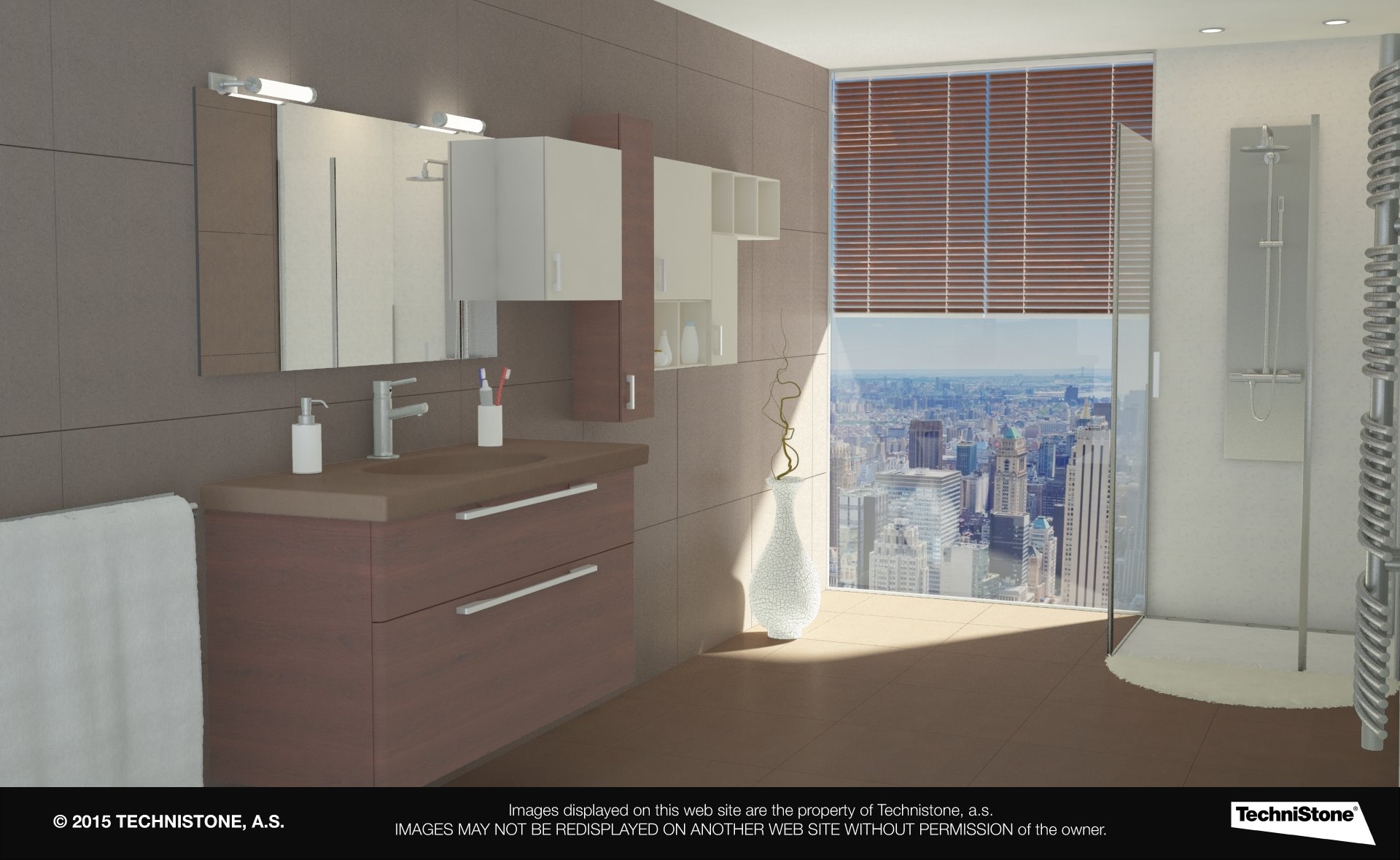 Modern bathroom