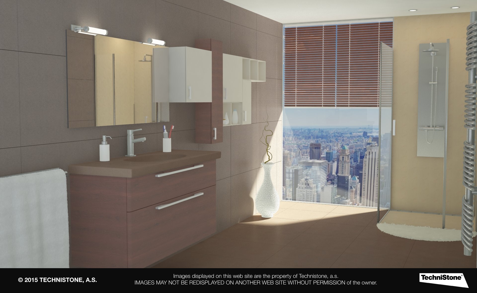 Modern bathroom