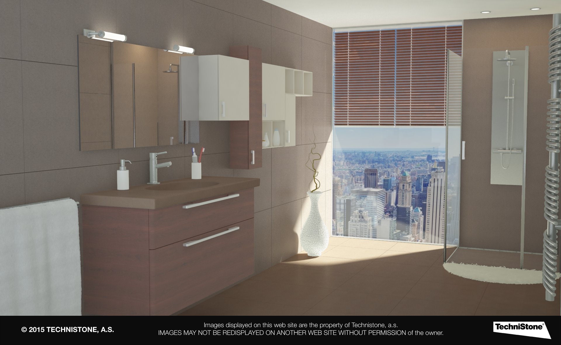 Modern bathroom