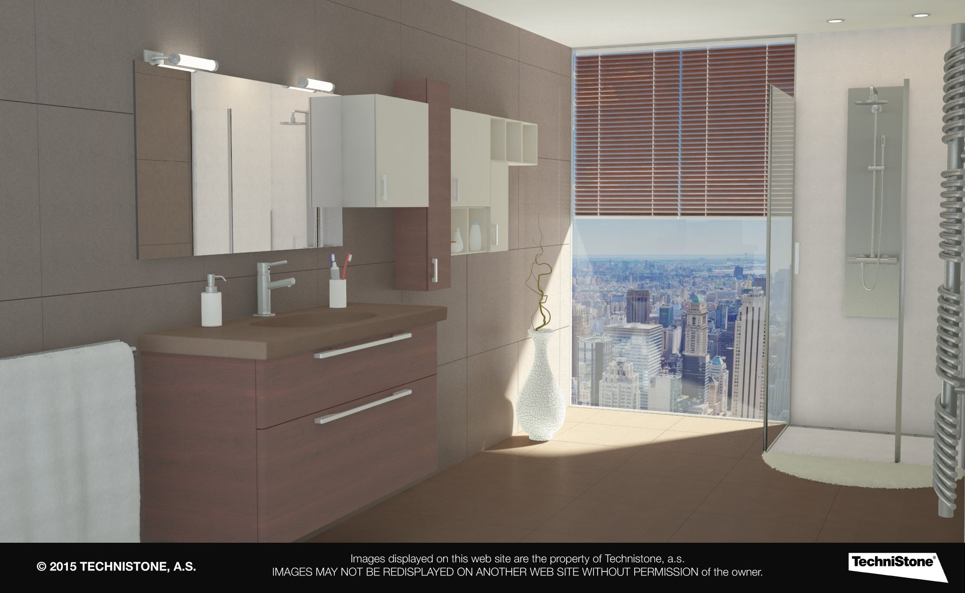 Modern bathroom