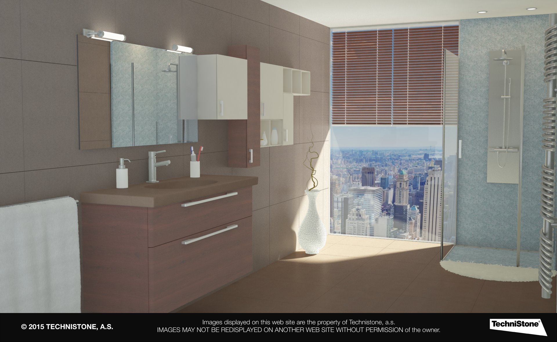 Modern bathroom