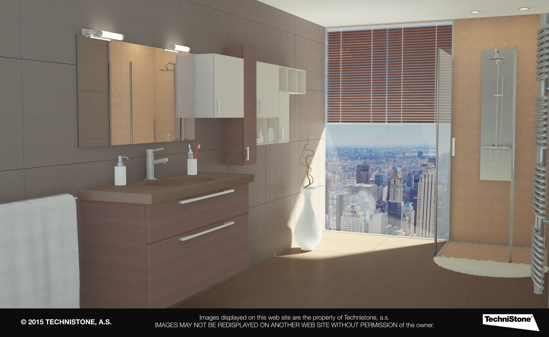 Modern bathroom