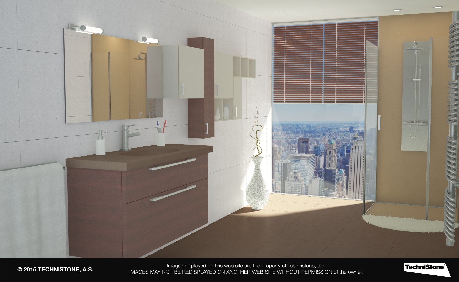 Modern bathroom