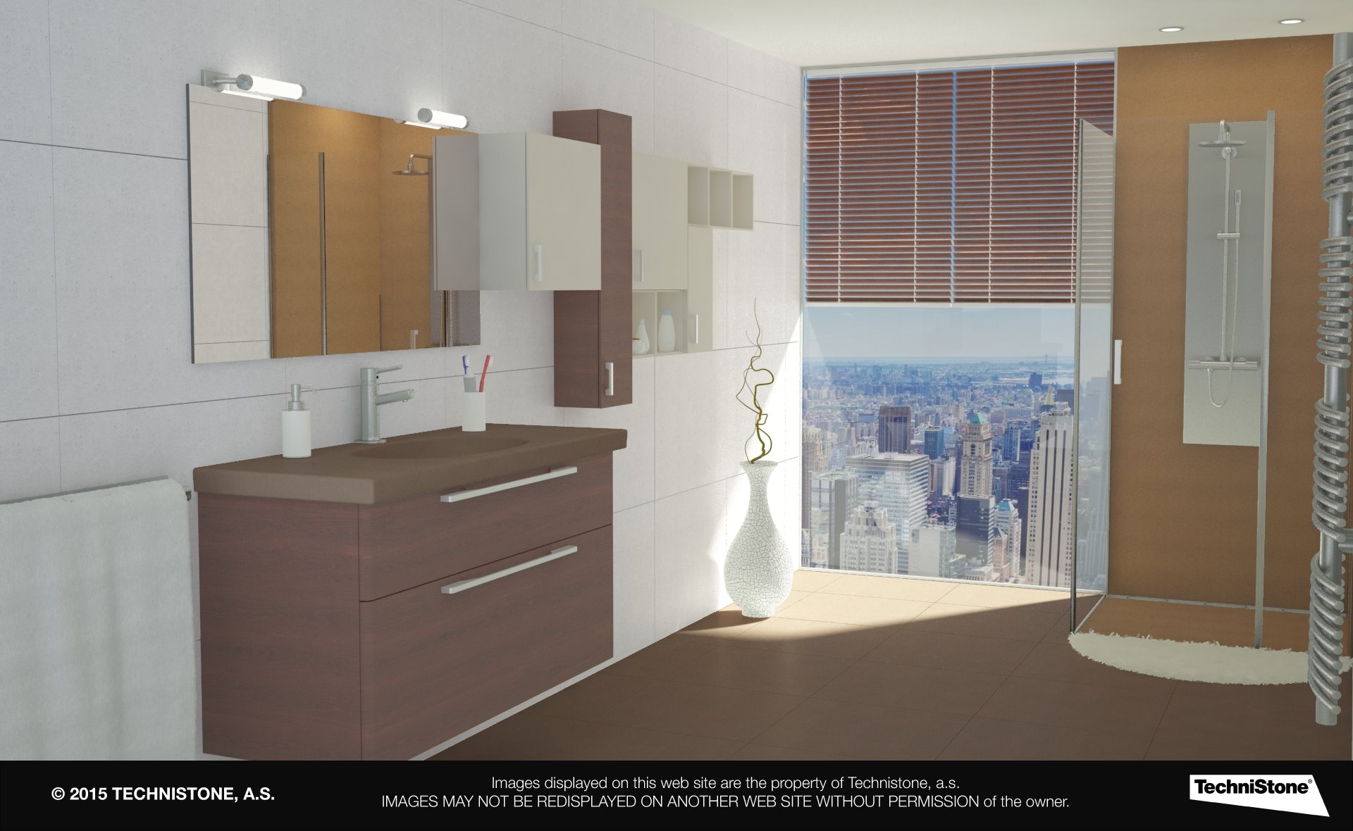 Modern bathroom