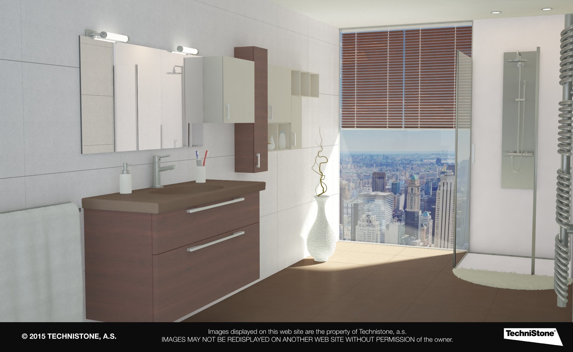 Modern bathroom