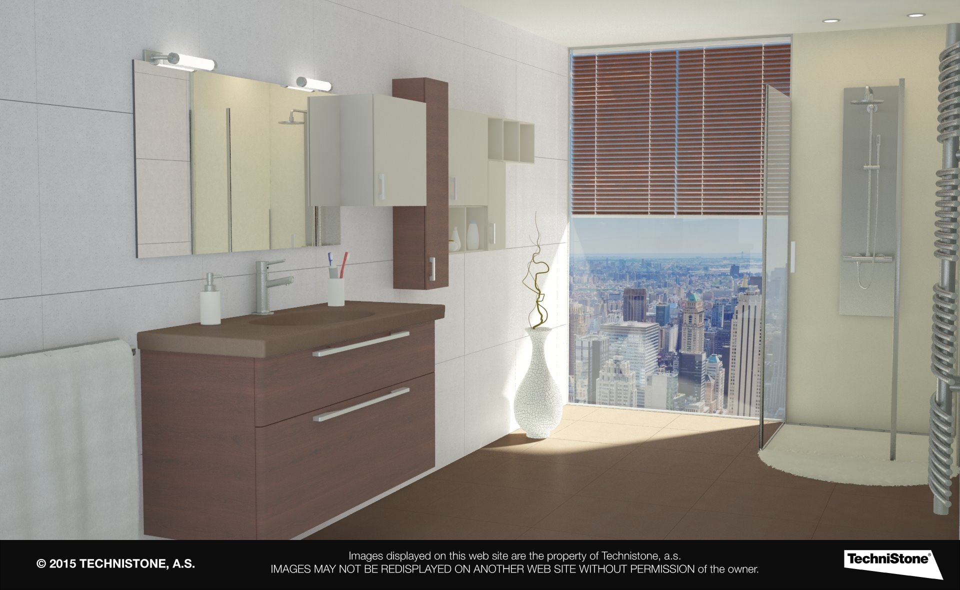 Modern bathroom