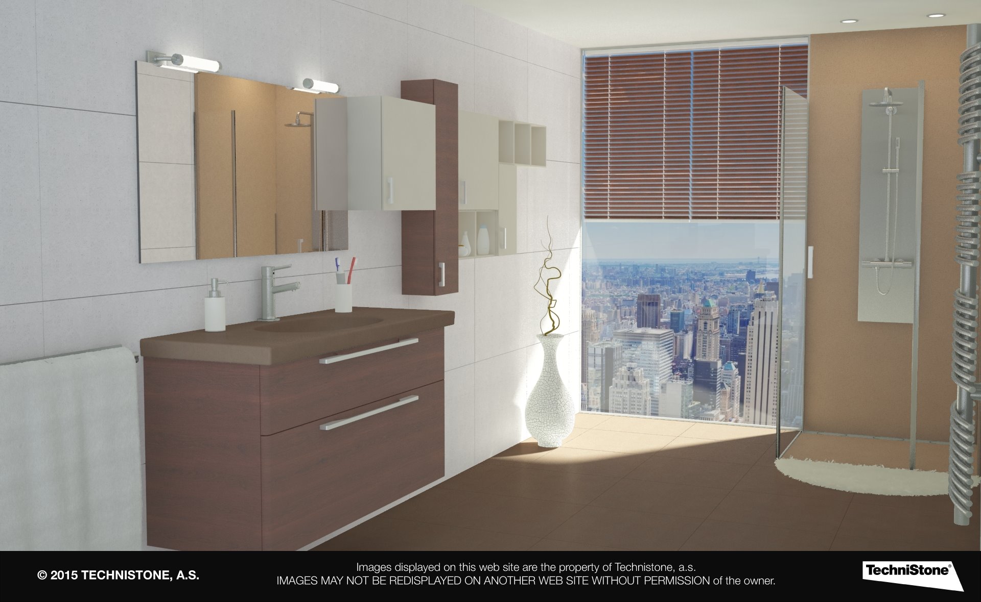 Modern bathroom